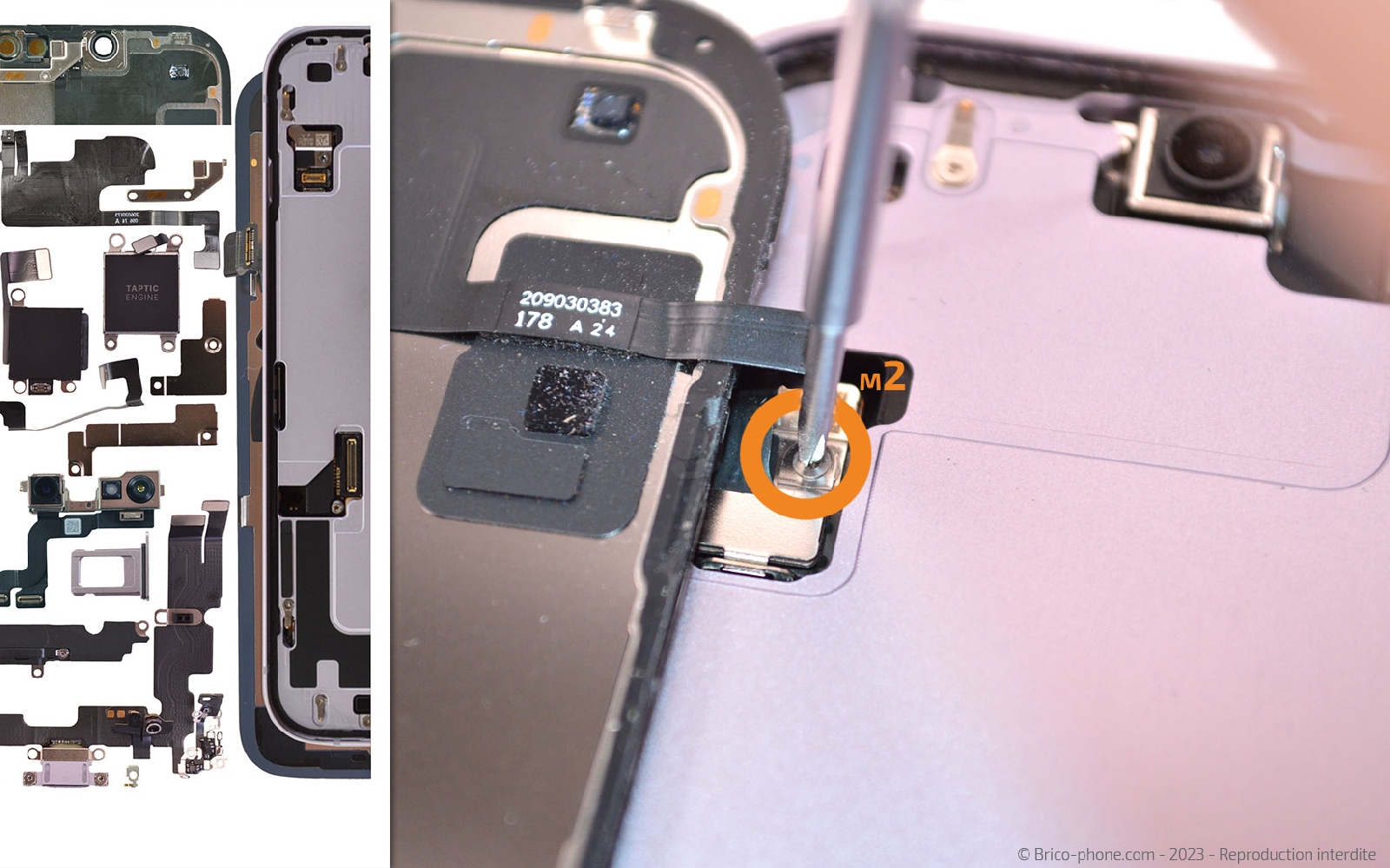 Comment changer l'écran  sur iPhone 14 Plus photo 1