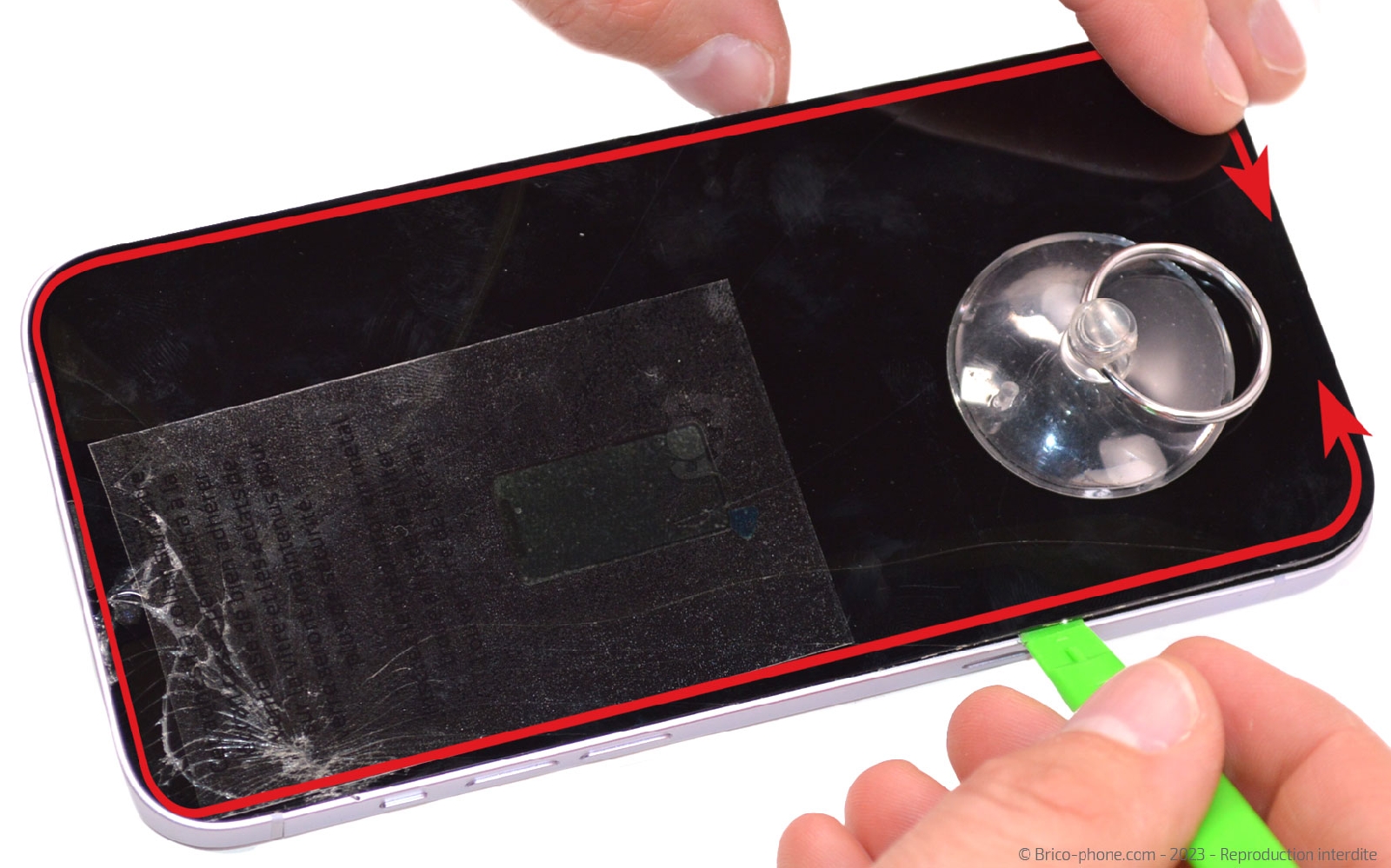 Comment changer l'écran  sur iPhone 14 Plus photo 2