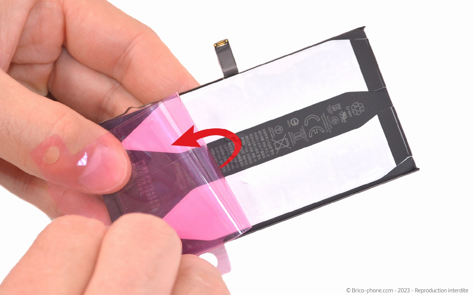 Comment changer la batterie sur iPhone 14 Plus photo 4