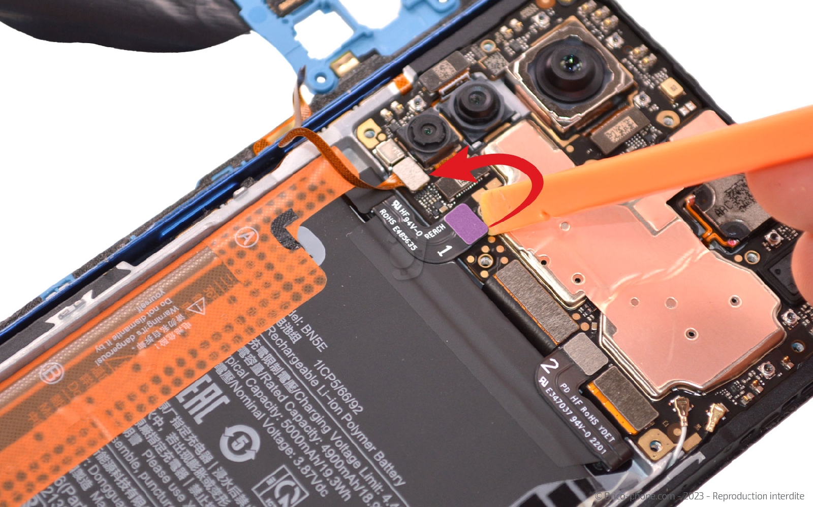 Comment changer le bloc écran sur Redmi Note 11 Pro photo 1