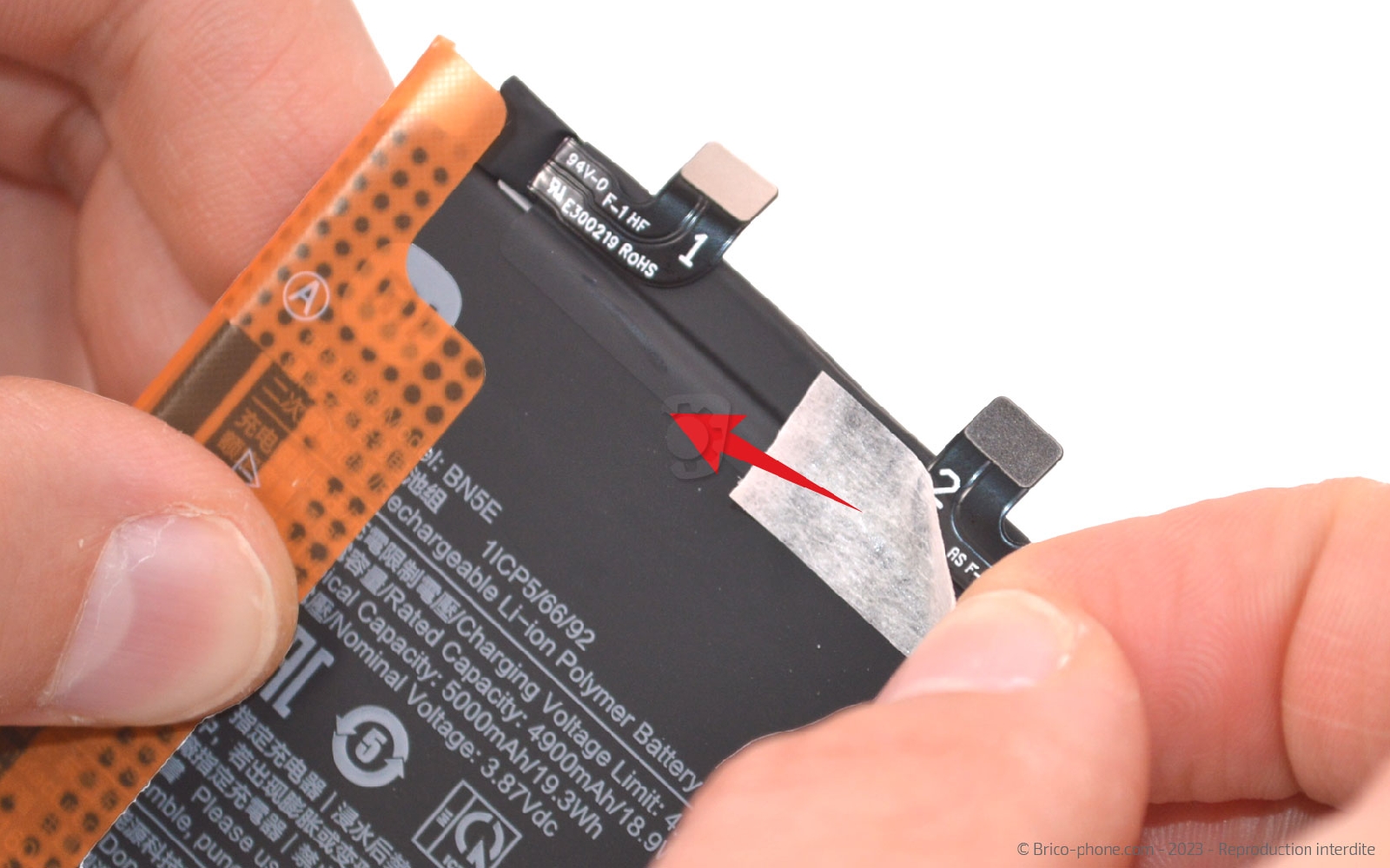 Comment changer la batterie sur Redmi Note 11 Pro photo 1