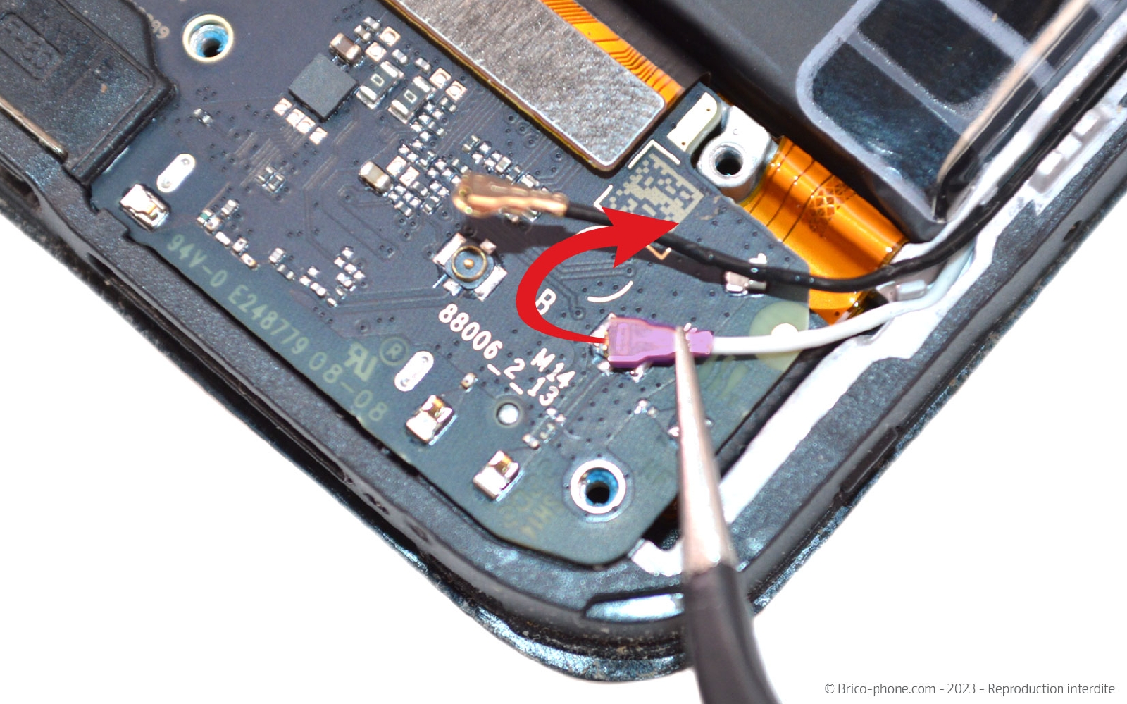 Comment changer le connecteur de charge sur Redmi Note 11 Pro photo 2