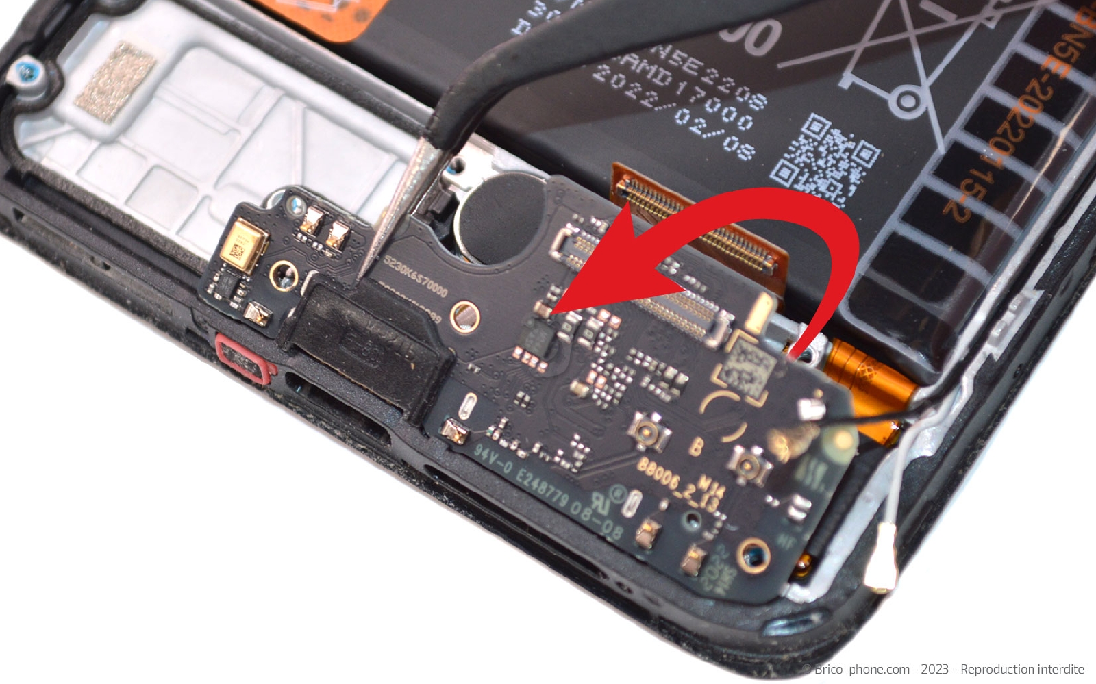 Comment changer le connecteur de charge sur Redmi Note 11 Pro photo 1