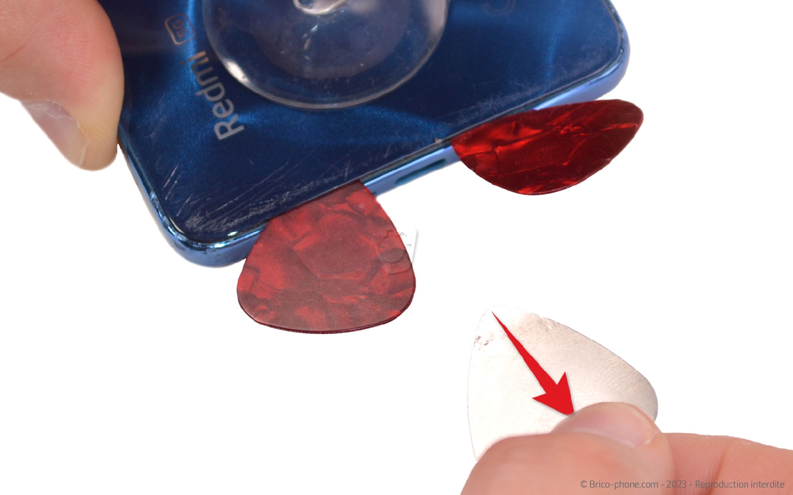 Comment changer le connecteur de charge sur Redmi Note 11 Pro photo 3