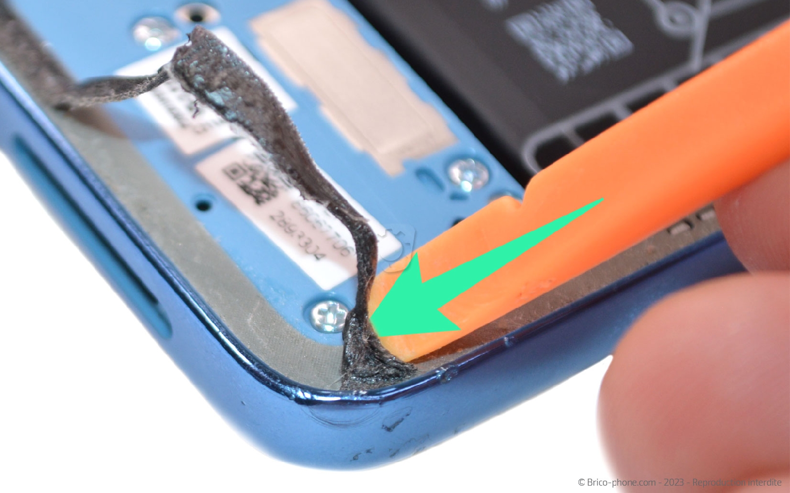 Comment changer la vitre arrière sur Redmi Note 11 Pro photo 1