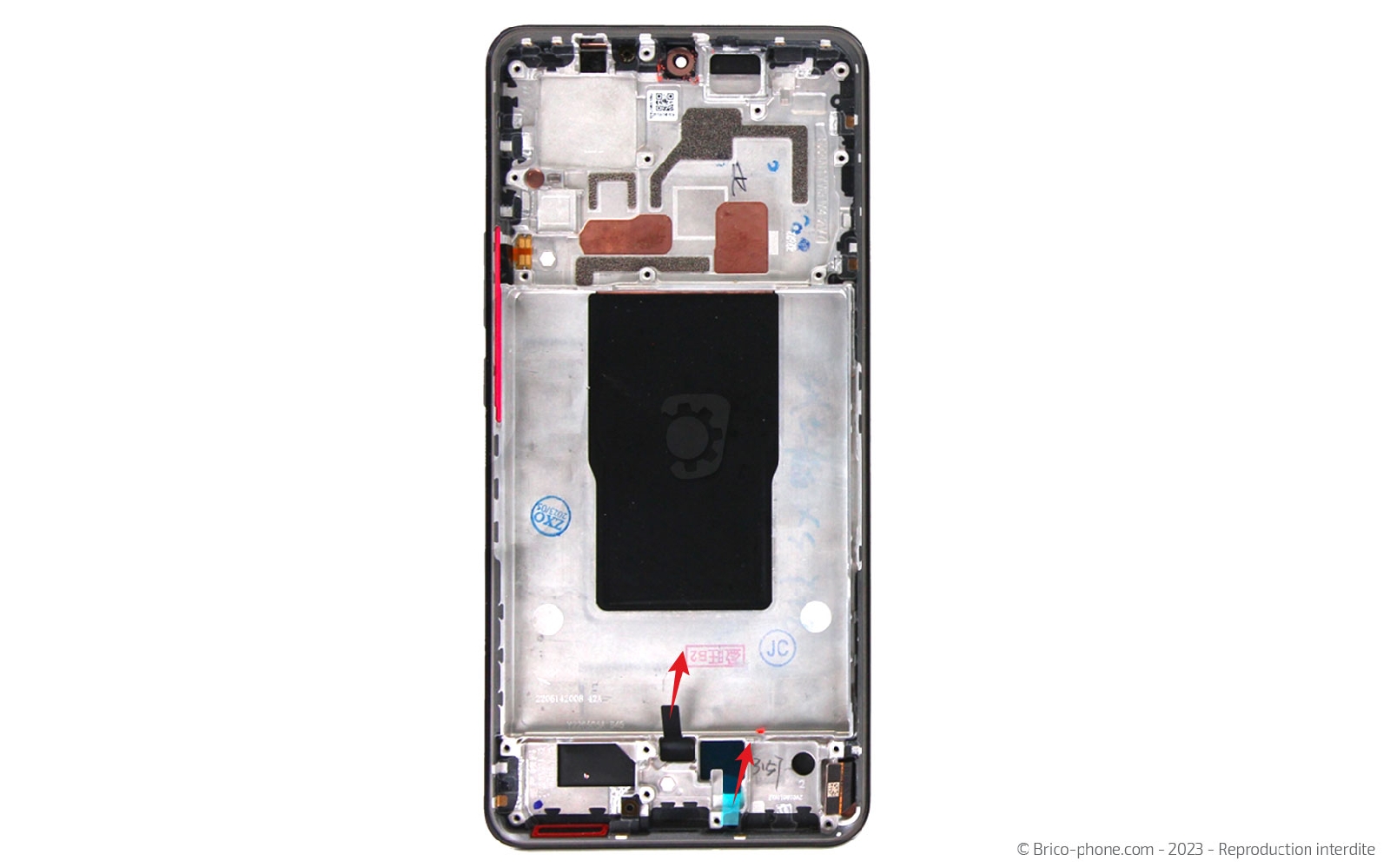 comment remplacer le bloc écran sur 12T photo 1