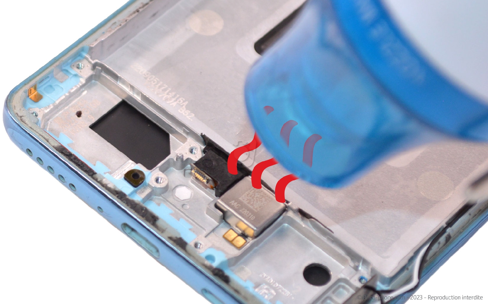 comment remplacer le bloc écran sur 12T photo 1