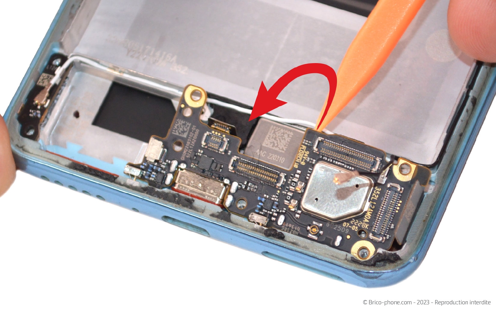 comment remplacer le bloc écran sur 12T photo 1