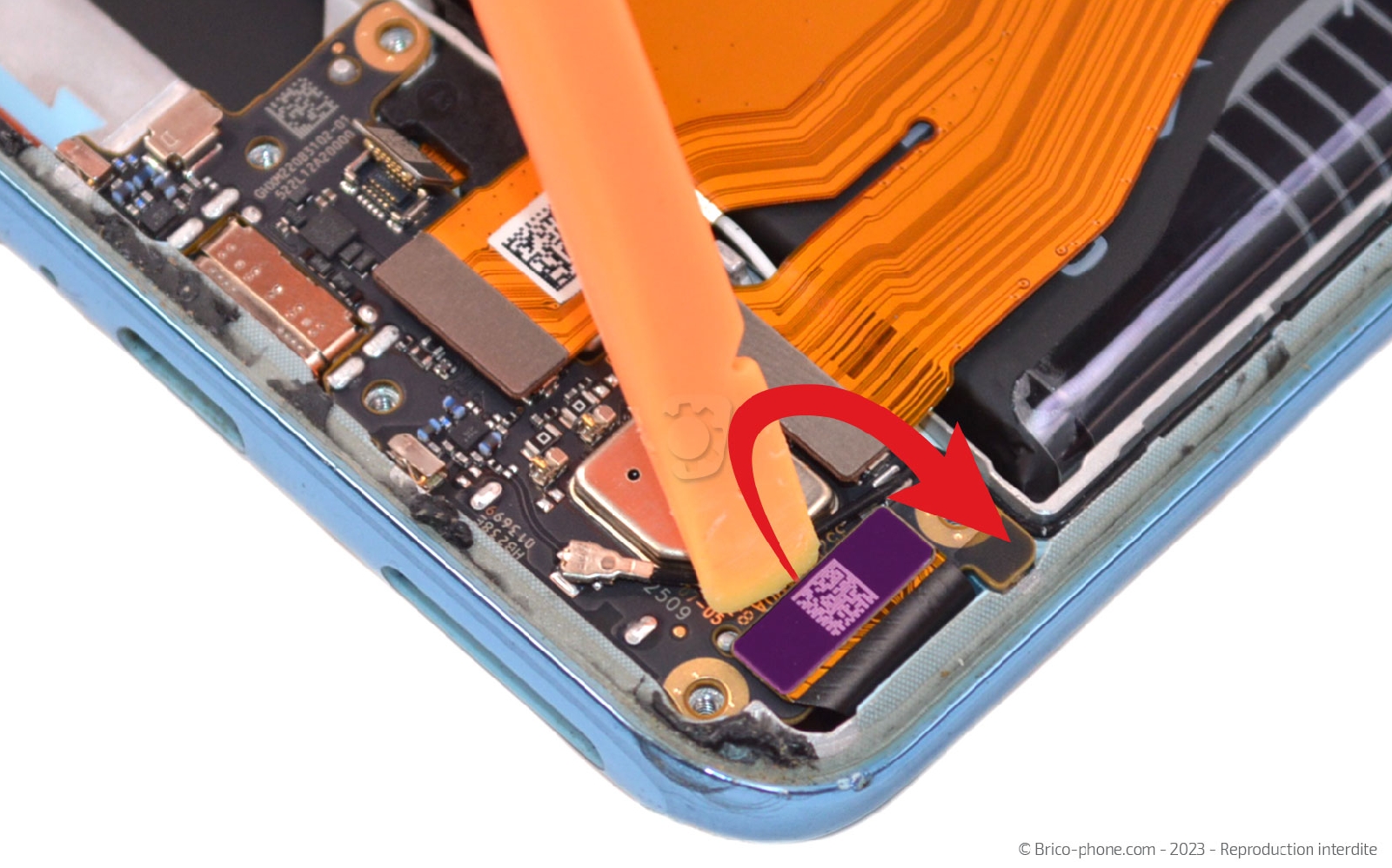 Comment changer le connecteur de charge sur 12T photo 2