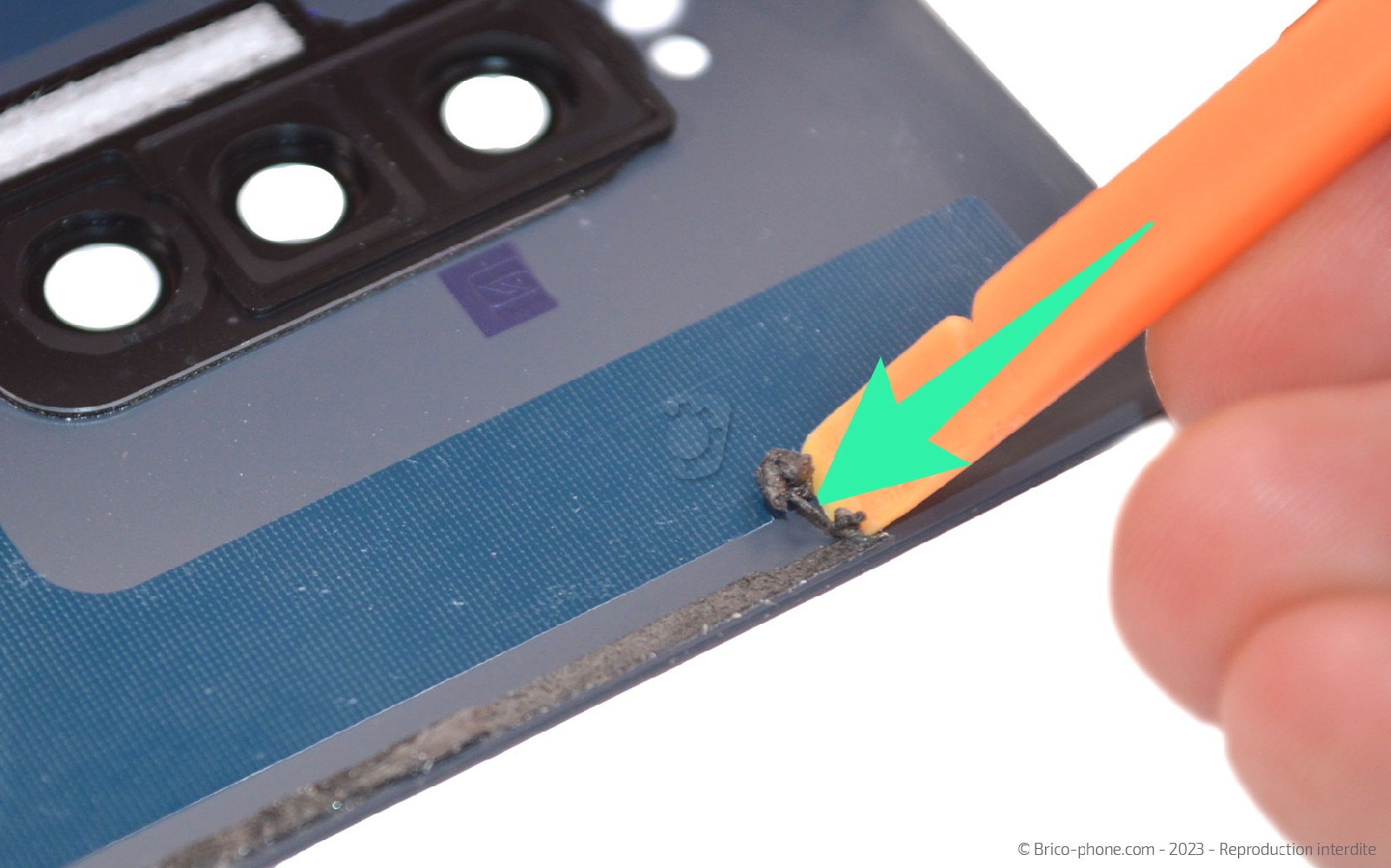 Comment changer le bloc écran sur Xperia 1 photo 1