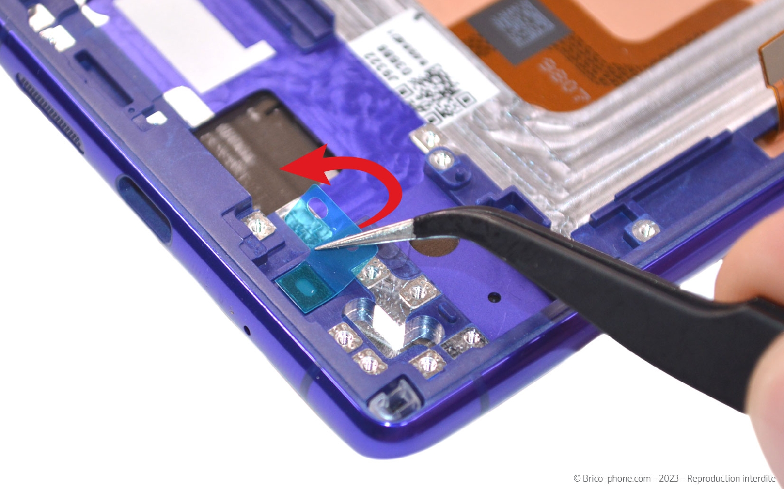 Comment changer le bloc écran sur Xperia 1 photo 2