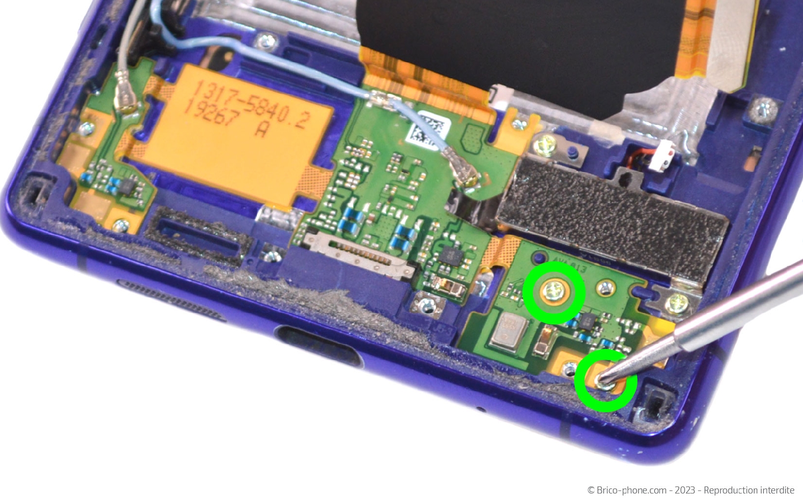 Comment changer le bloc écran sur Xperia 1 photo 1