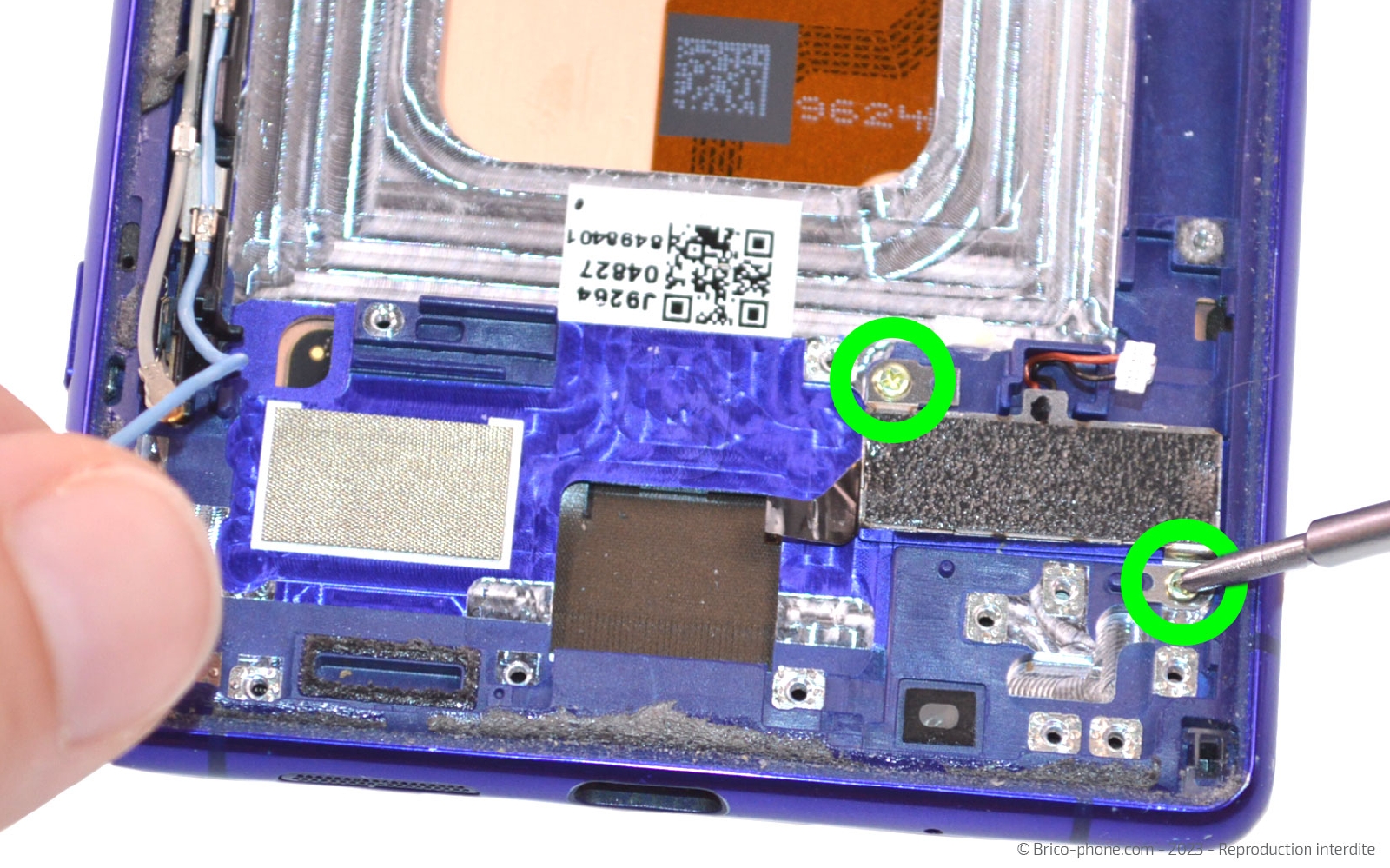 Comment changer le bloc écran sur Xperia 1 photo 1