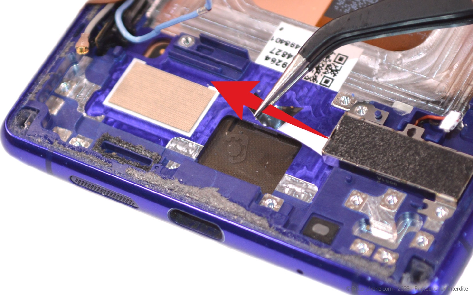 Comment changer le bloc écran sur Xperia 1 photo 2