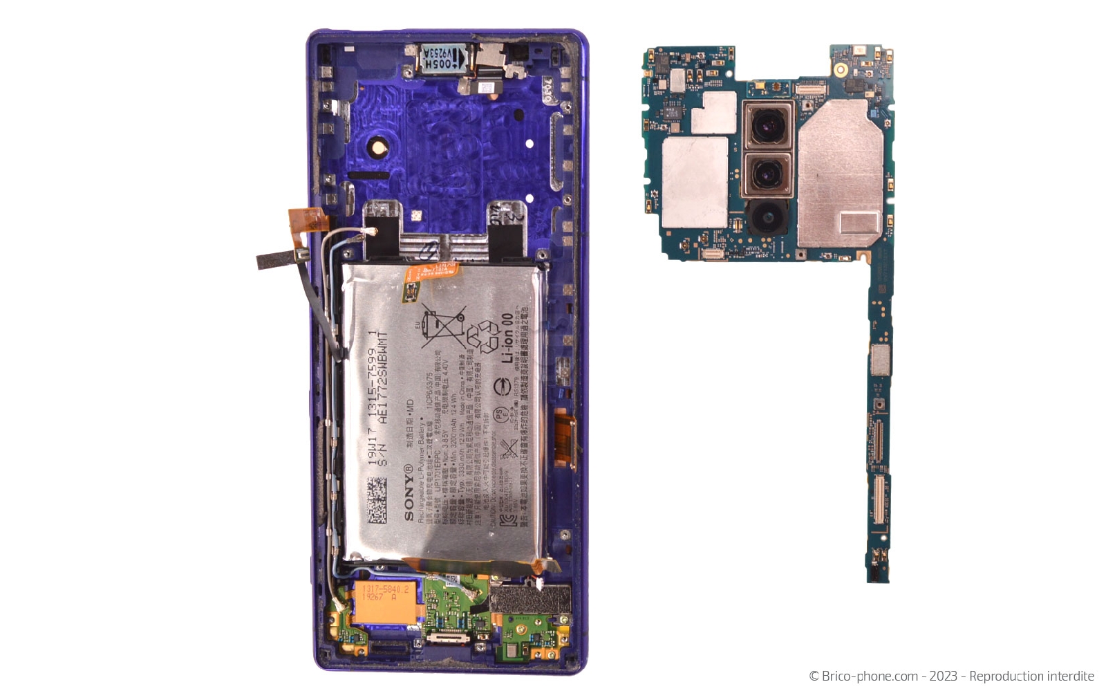 Comment changer le bloc écran sur Xperia 1 photo 3