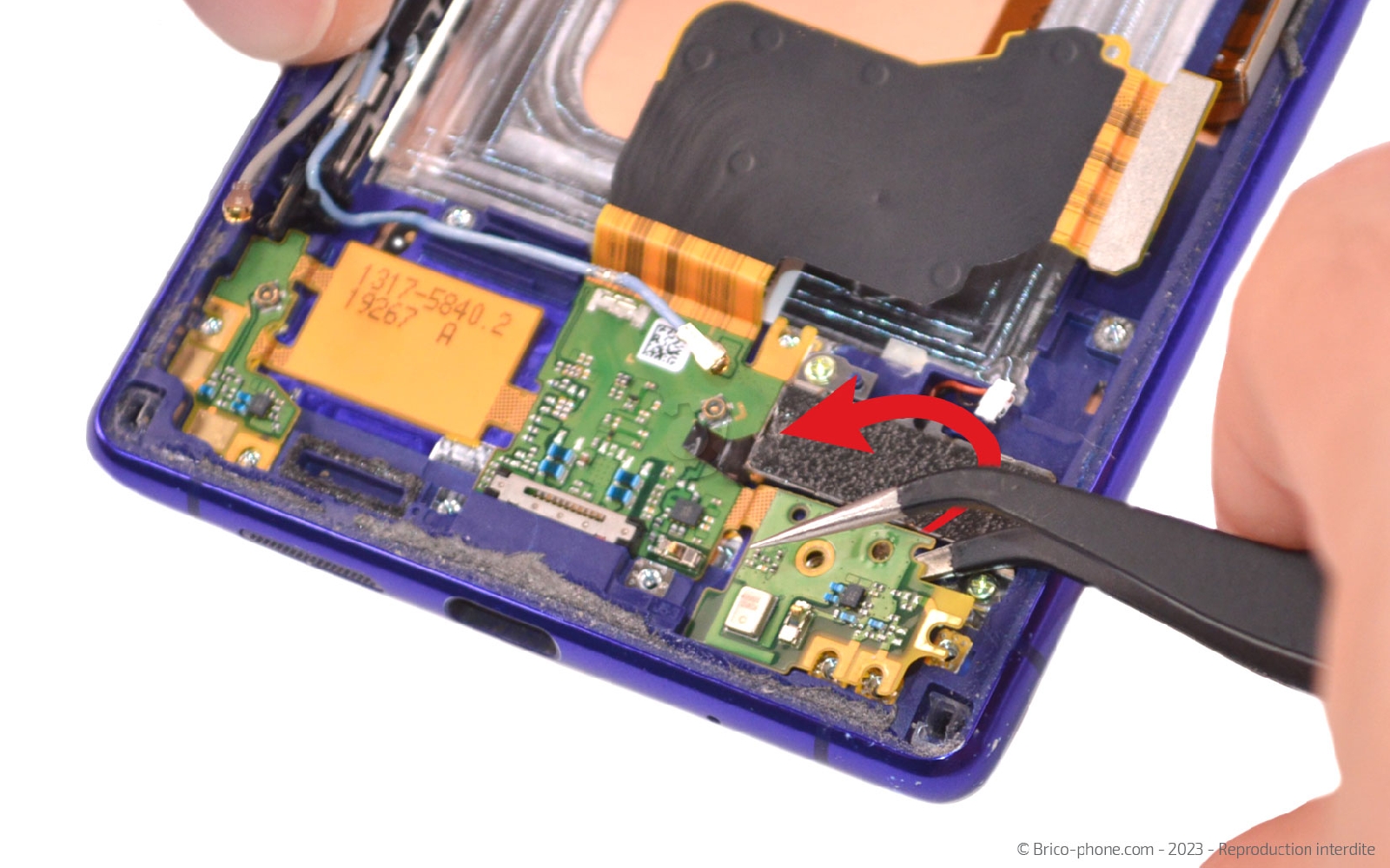 Comment changer le bloc écran sur Xperia 1 photo 1