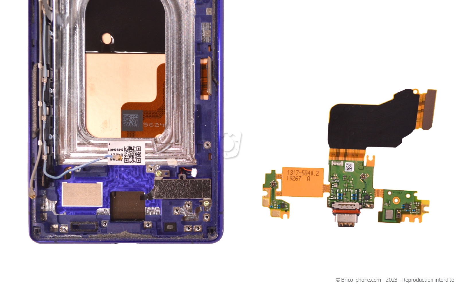 Comment changer le bloc écran sur Xperia 1 photo 3