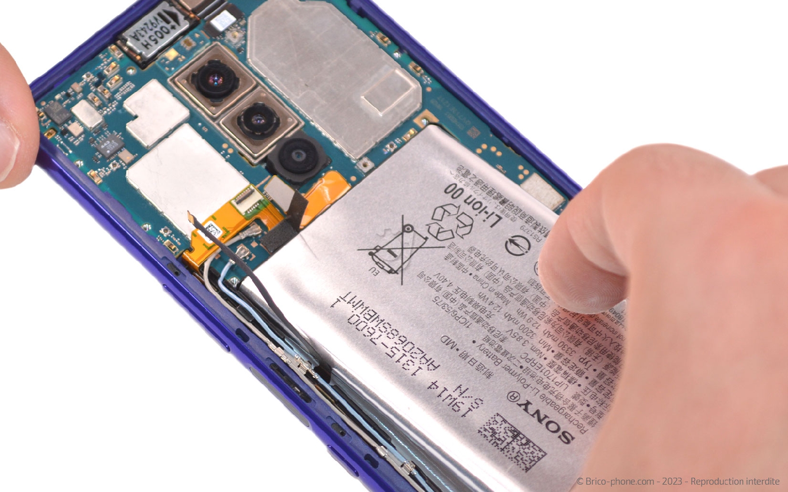 Comment changer la batterie sur Xperia 1 photo 4