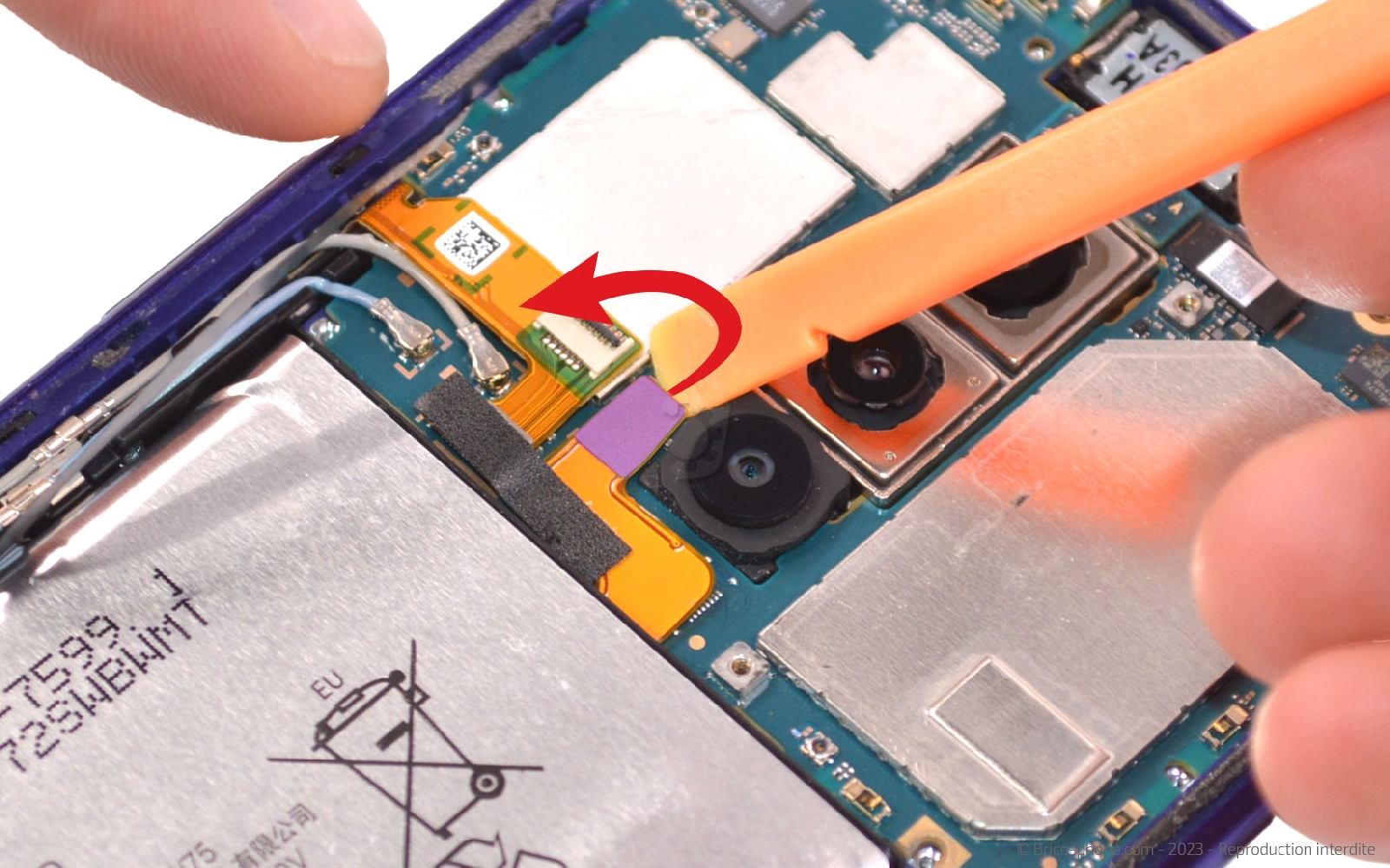 Comment changer la batterie sur Xperia 1 photo 1