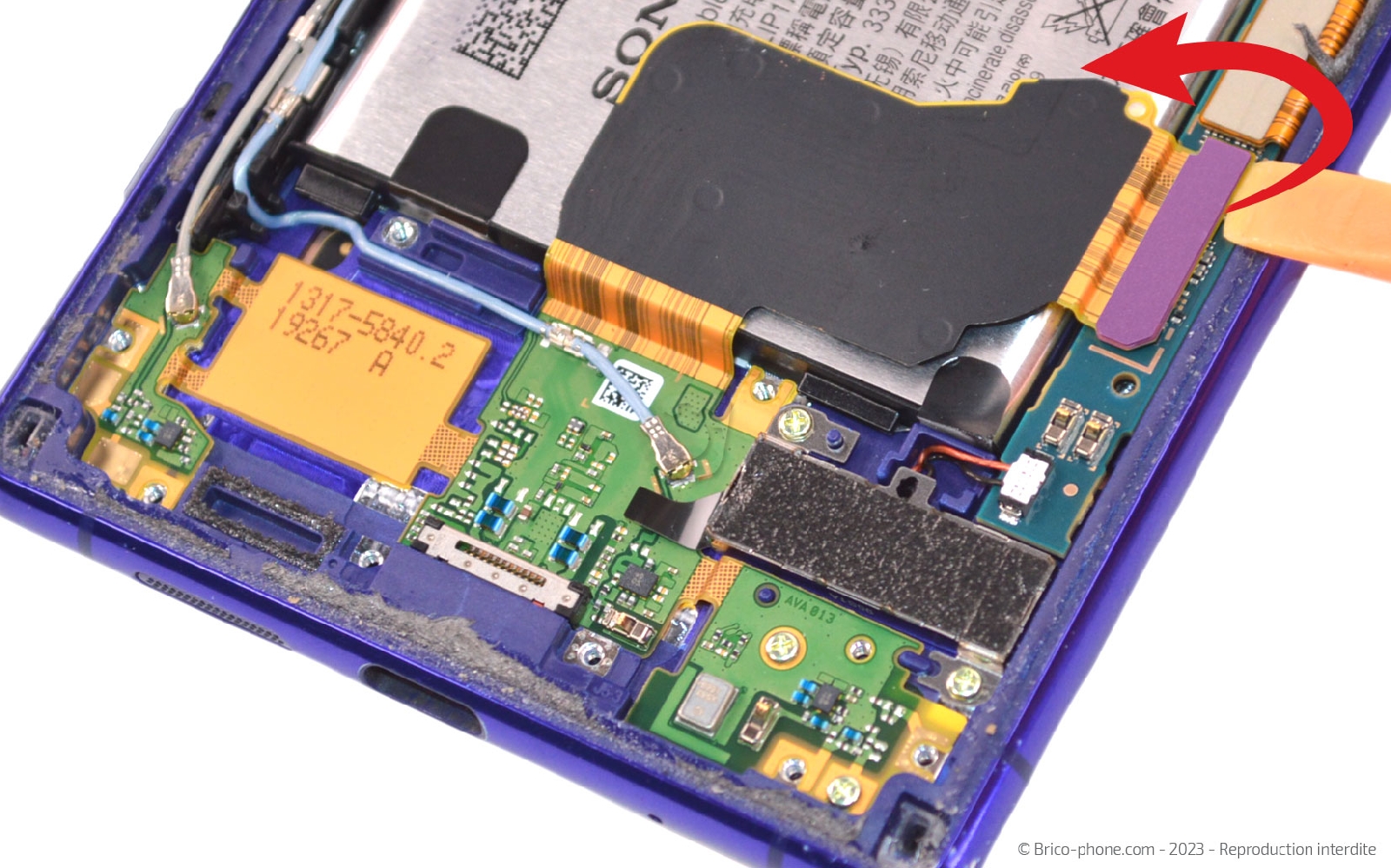 Comment changer la batterie sur Xperia 1 photo 1