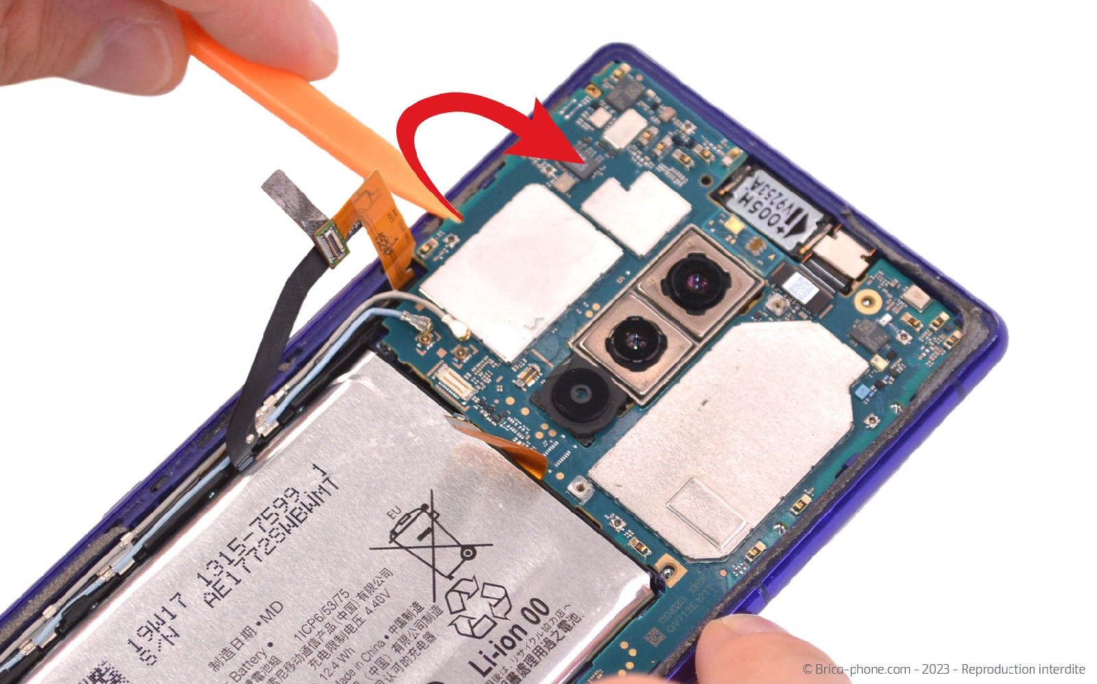 Comment changer la batterie sur Xperia 1 photo 1