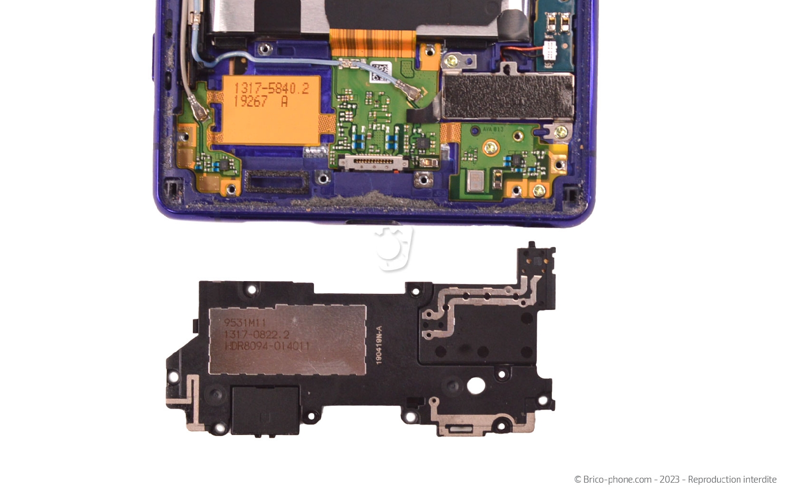 Comment changer la batterie sur Xperia 1 photo 4