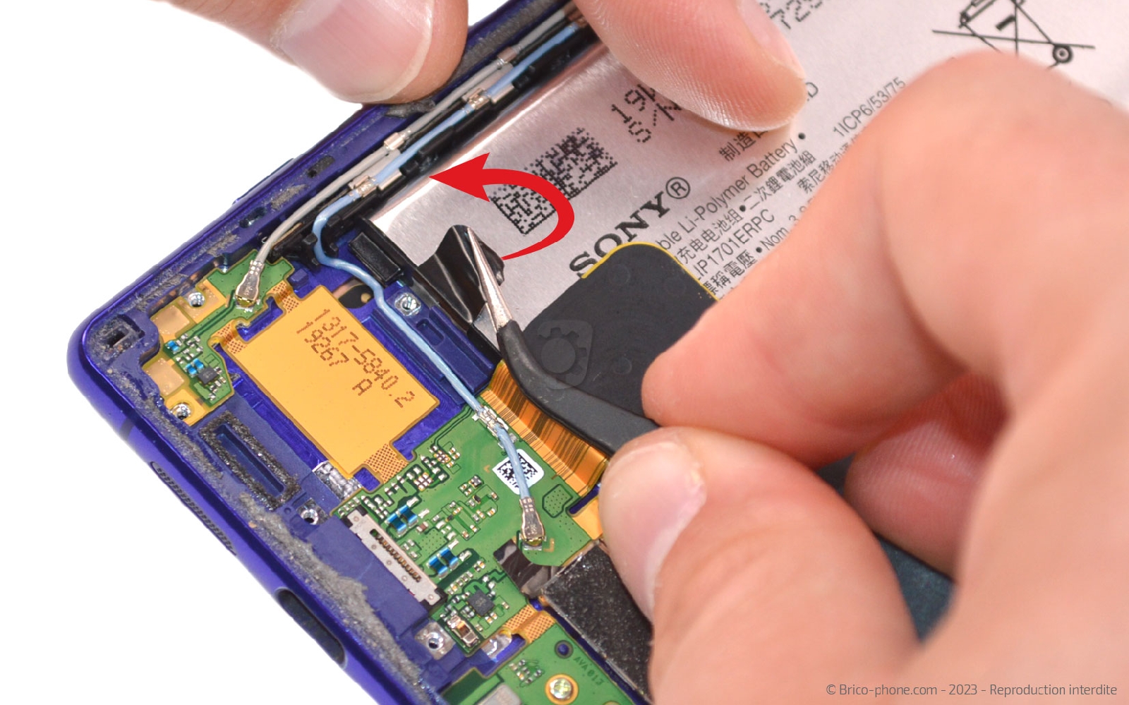 Comment changer la batterie sur Xperia 1 photo 1