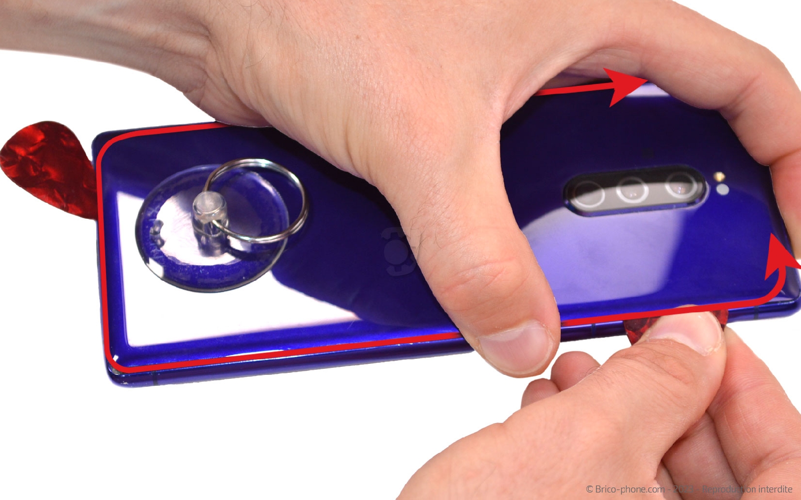 Comment changer le connecteur de charge sur Xperia 1 photo 1