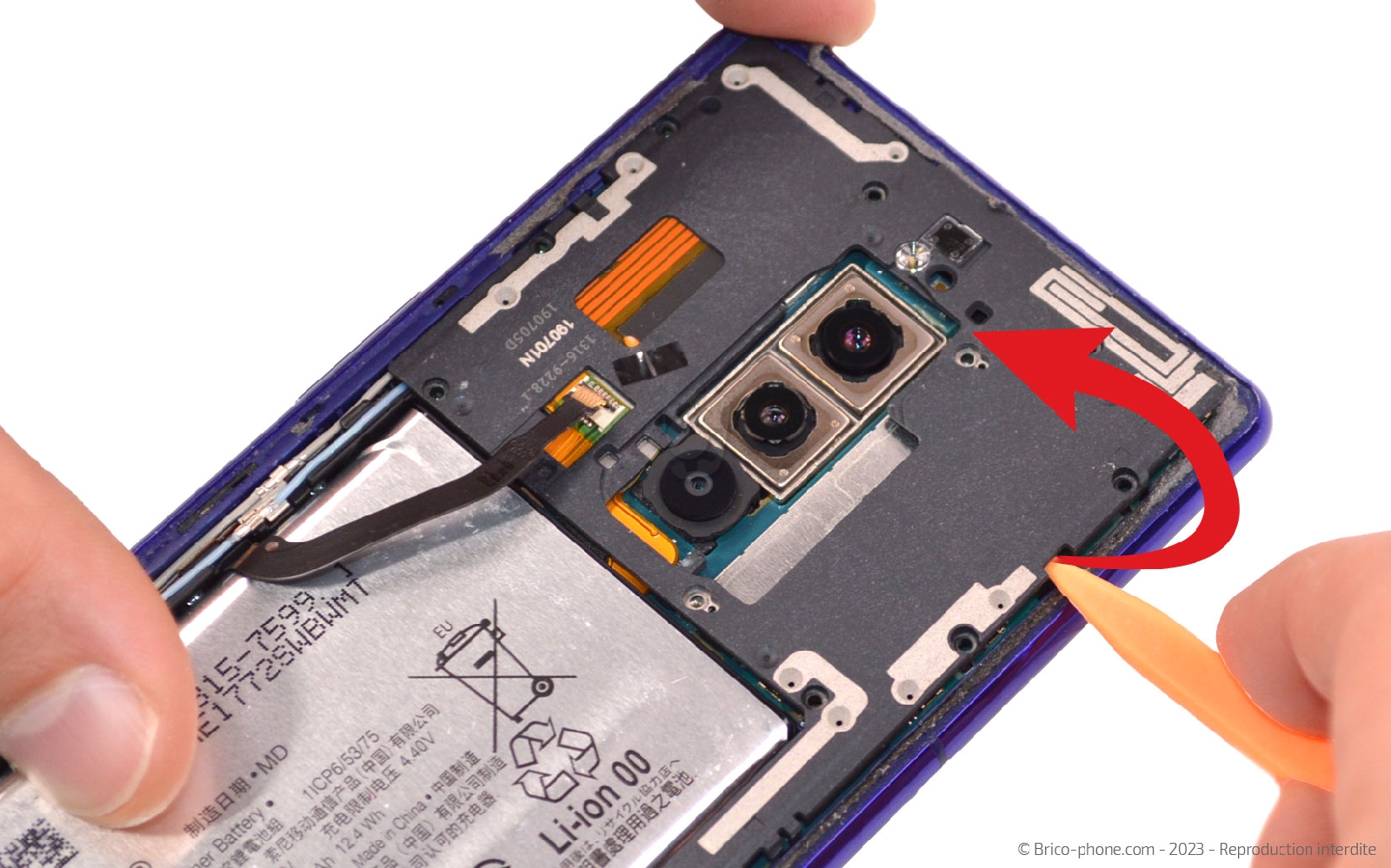 Comment changer le connecteur de charge sur Xperia 1 photo 1