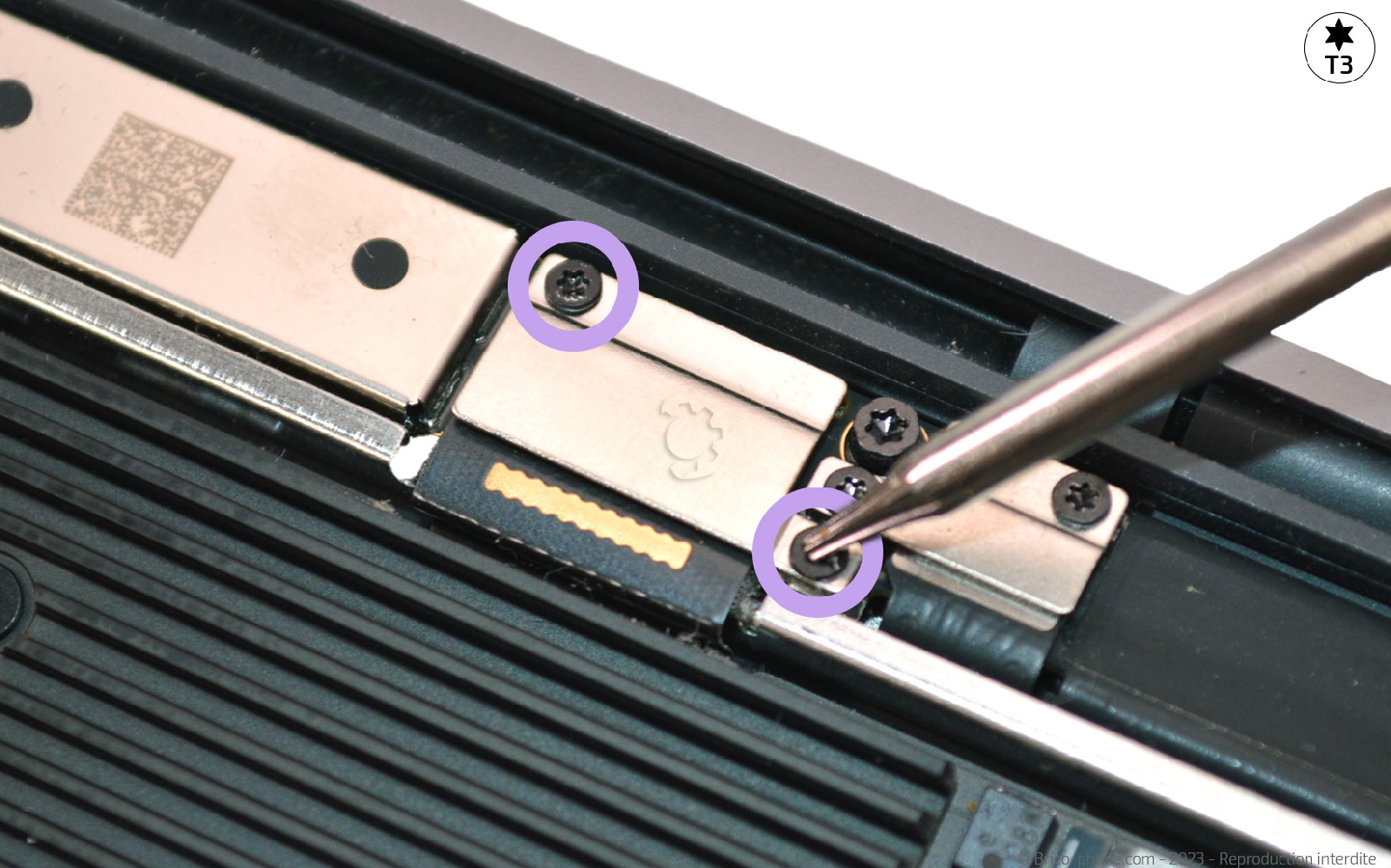 Comment changer l'écran complet sur Macbook Air 13 pouces A1932 EMC 3184 - 2019 photo 1