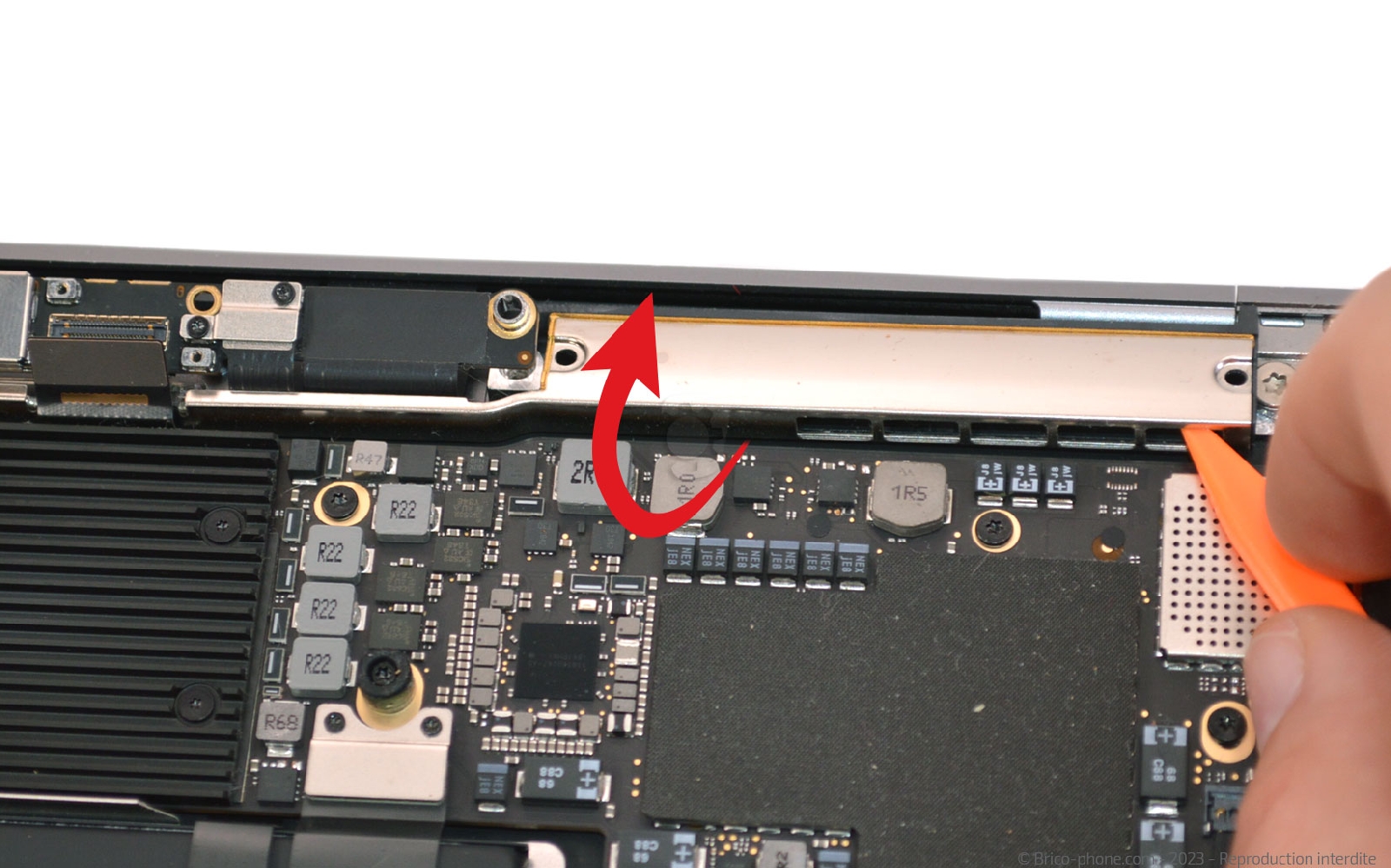 Comment changer l'écran complet sur Macbook Air 13 pouces A1932 EMC 3184 - 2019 photo 1