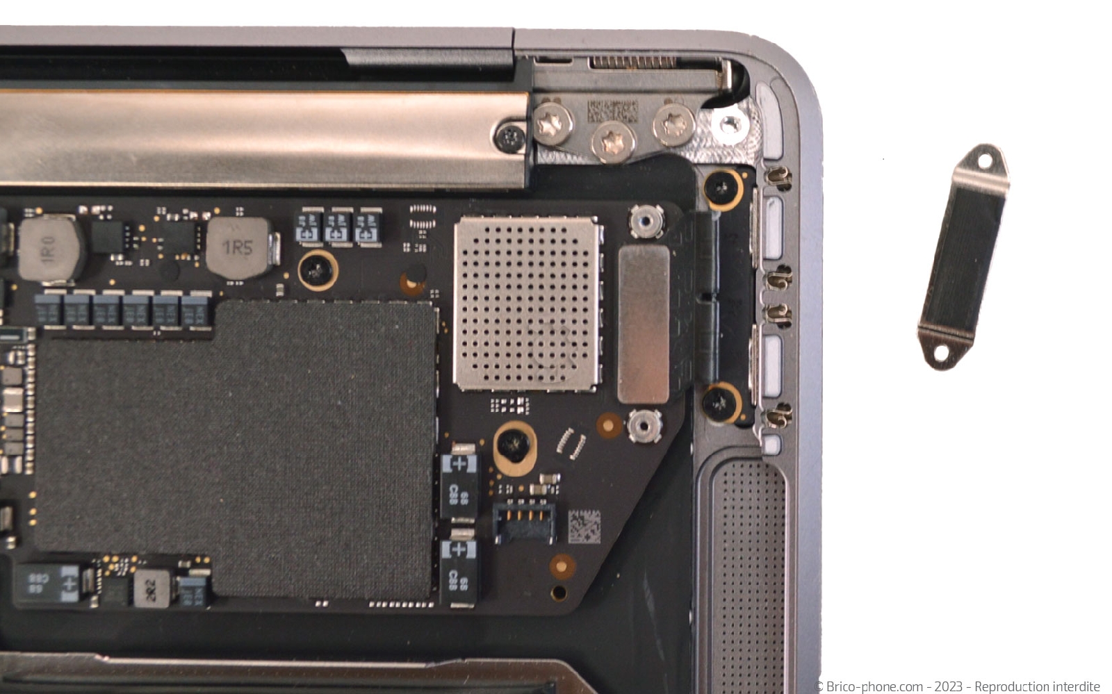 Comment changer la batterie sur Macbook Air 13 pouces A1932 EMC 3184 - 2019 photo 3