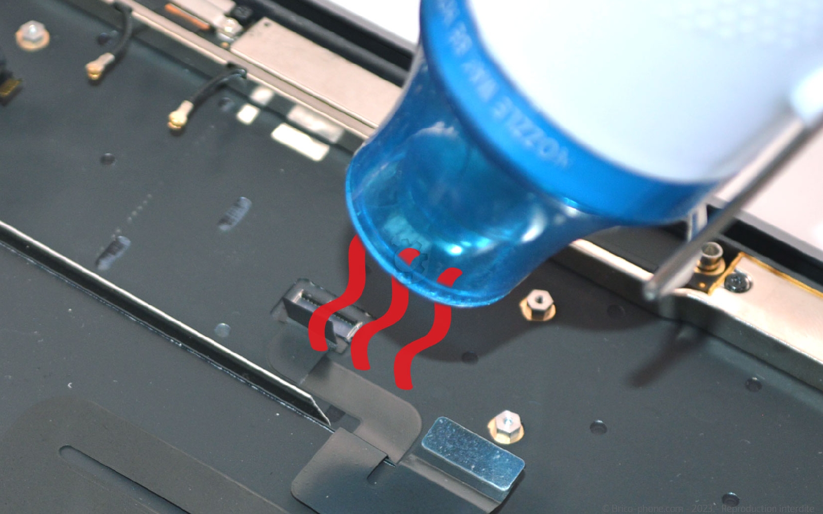 Comment changer la batterie sur Macbook Air 13 pouces A1932 EMC 3184 - 2019 photo 1