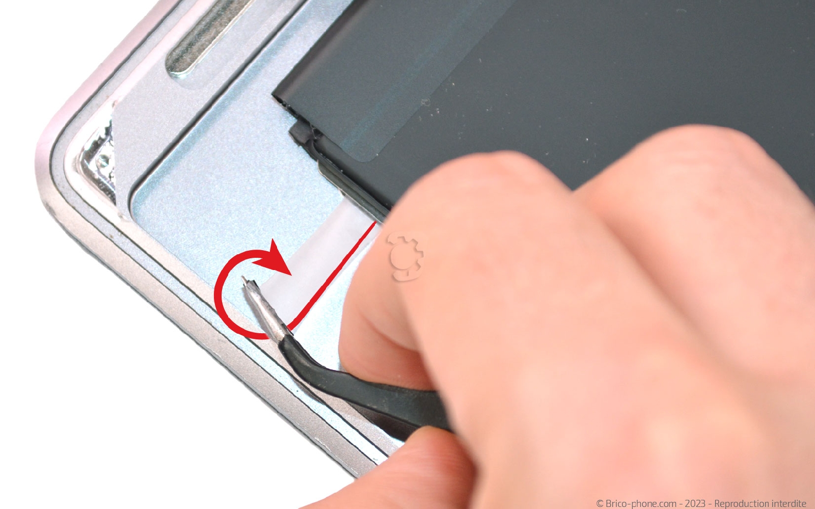 Comment changer la batterie sur Macbook Air 13 pouces A1932 EMC 3184 - 2019 photo 2