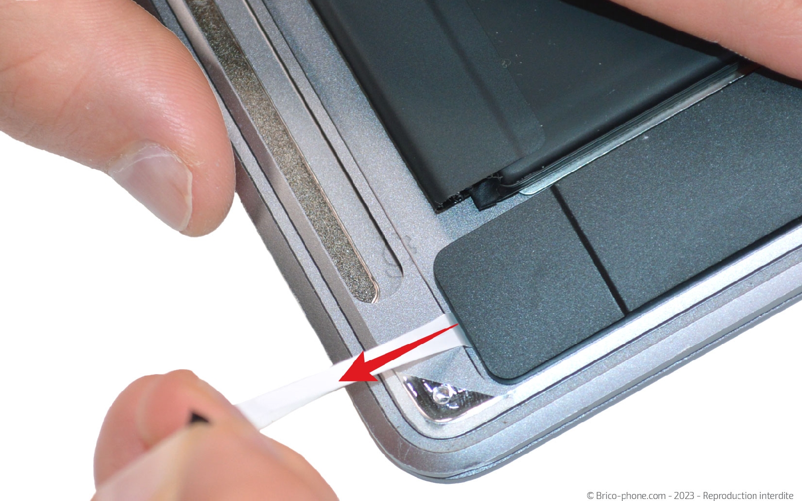 Comment changer la batterie sur Macbook Air 13 pouces A1932 EMC 3184 - 2019 photo 3