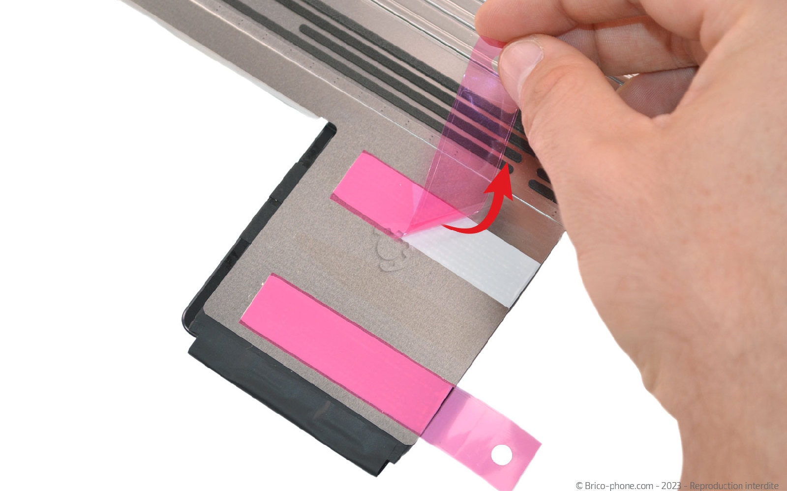 Comment changer la batterie sur Macbook Air 13 pouces A1932 EMC 3184 - 2019 photo 1