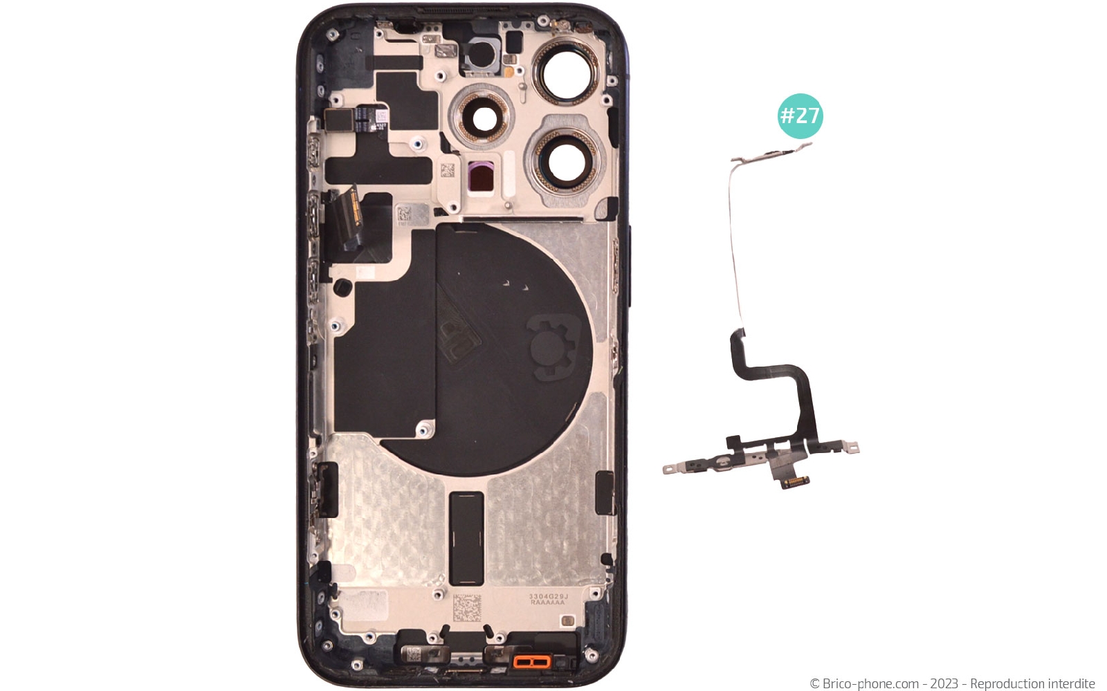 Guide de réparation sur iPhone 15 Pro photo 3