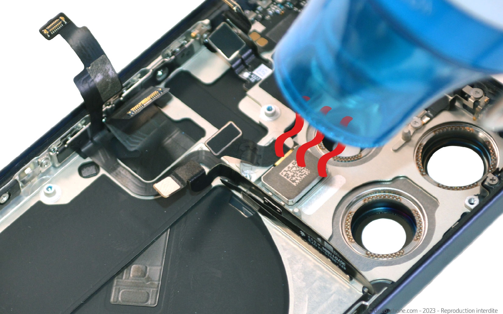 Guide de réparation sur iPhone 15 Pro photo 1