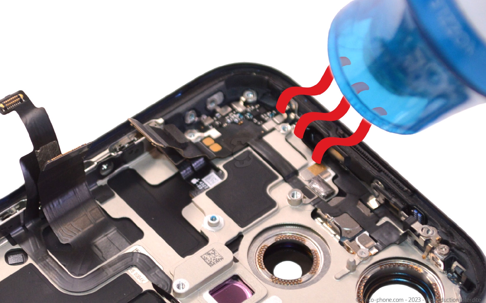 Guide de réparation sur iPhone 15 Pro photo 2