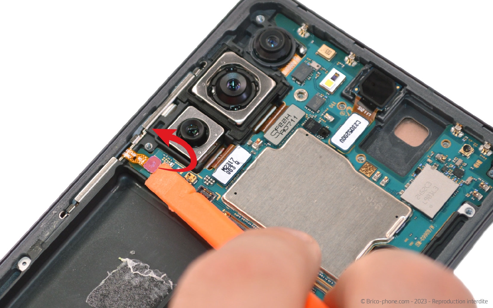 Guide de réparation sur Galaxy S21 FE 5G photo 2