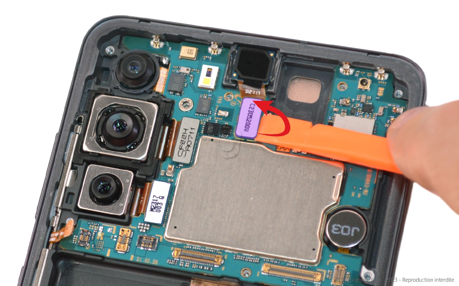 Guide de réparation sur Galaxy S21 FE 5G photo 3