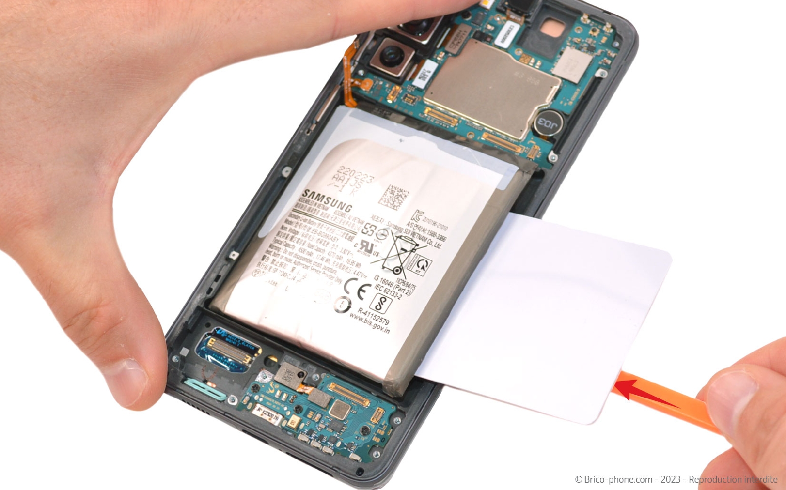 Guide de réparation sur Galaxy S21 FE 5G photo 3