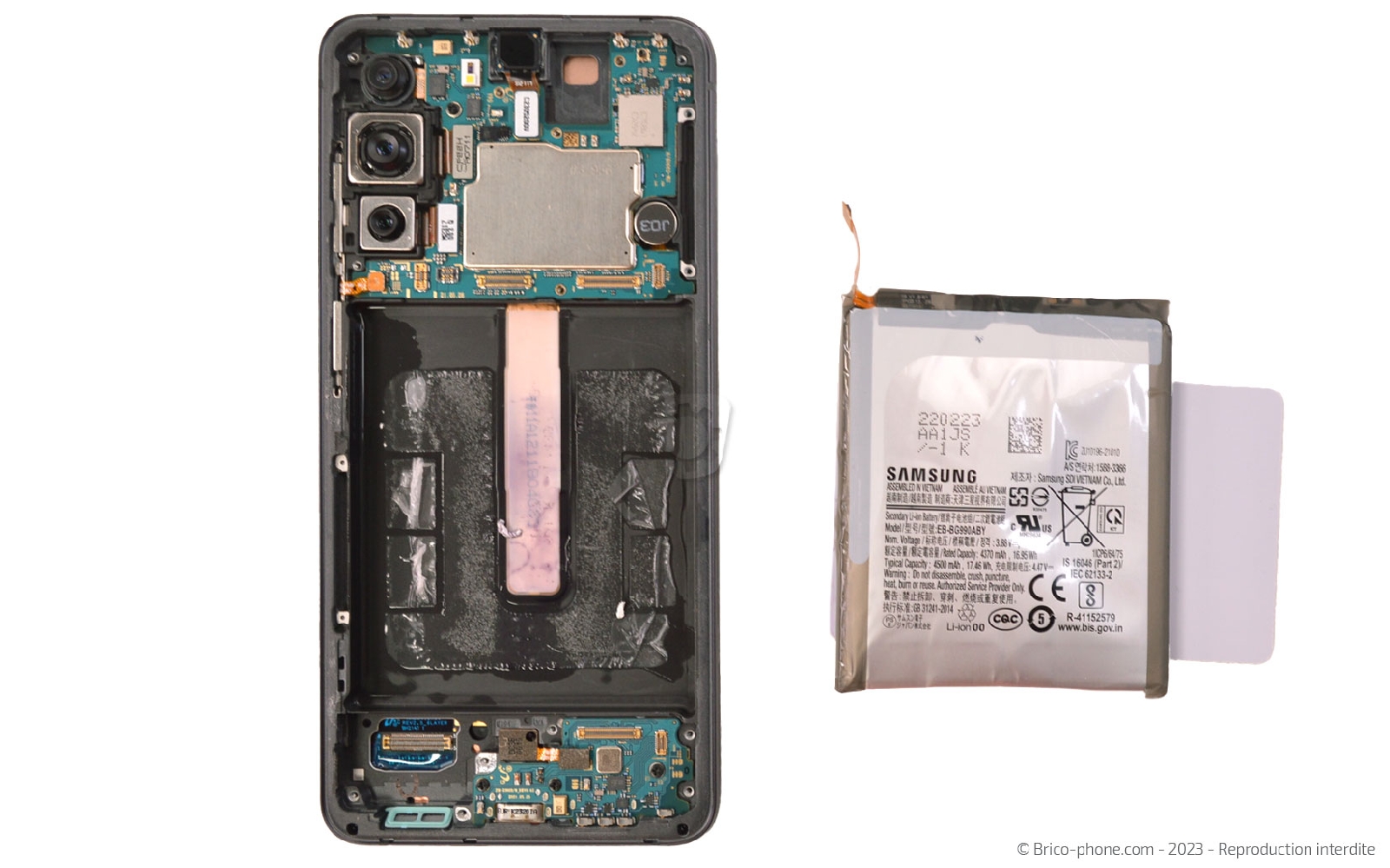 Guide de réparation sur Galaxy S21 FE 5G photo 4