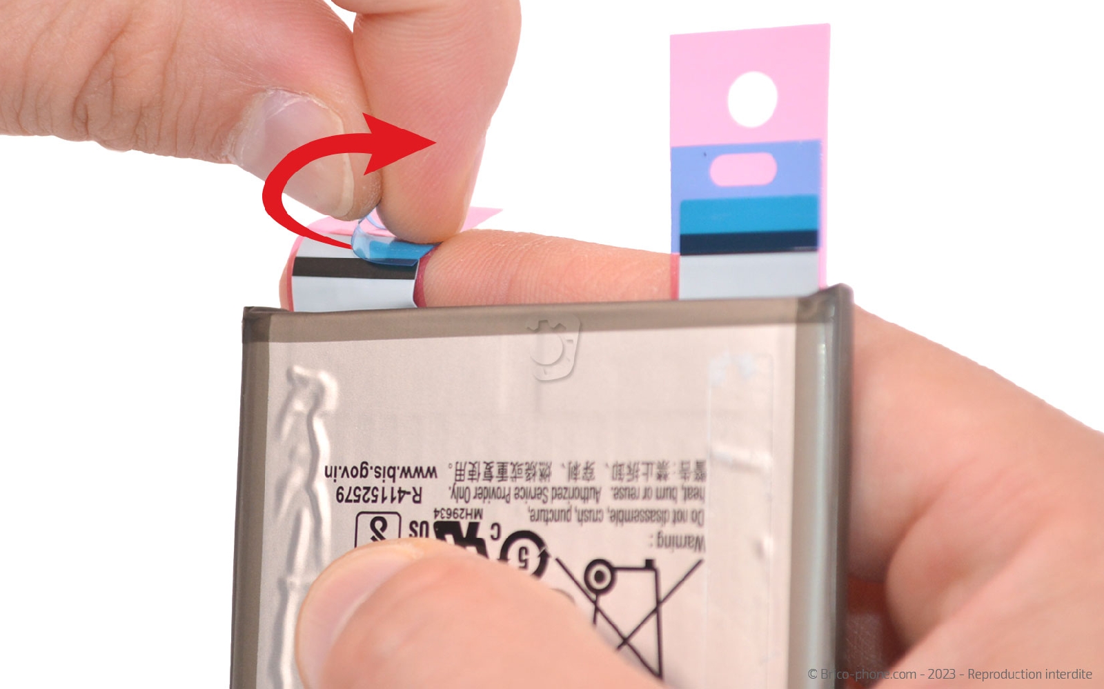 Comment changer le bloc écran sur Galaxy S21 FE 5G photo 2