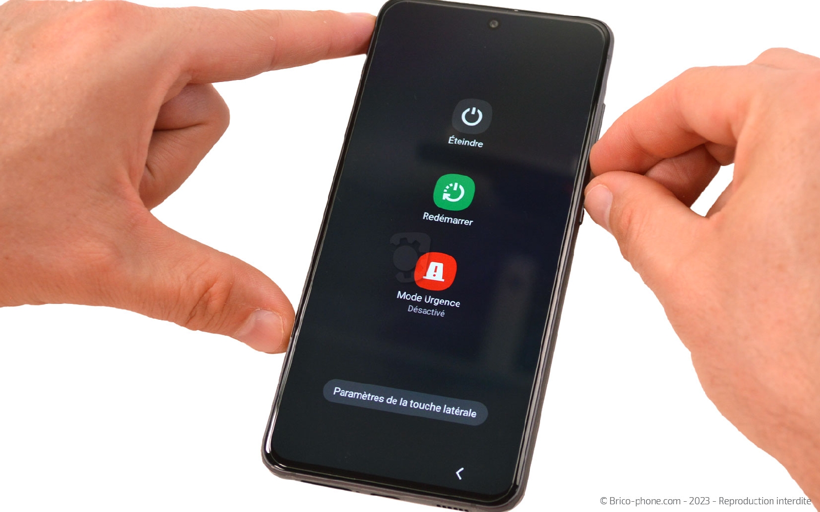 Comment changer le bloc écran sur Galaxy S21 FE 5G photo 2