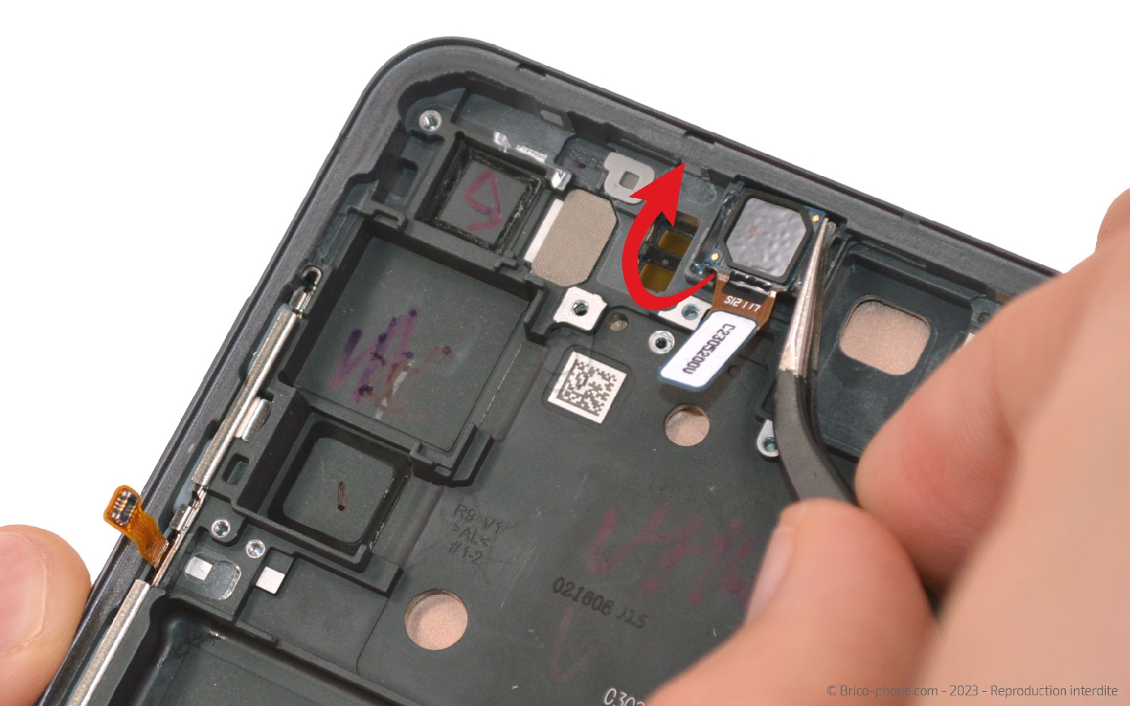 Comment changer le bloc écran sur Galaxy S21 FE 5G photo 2