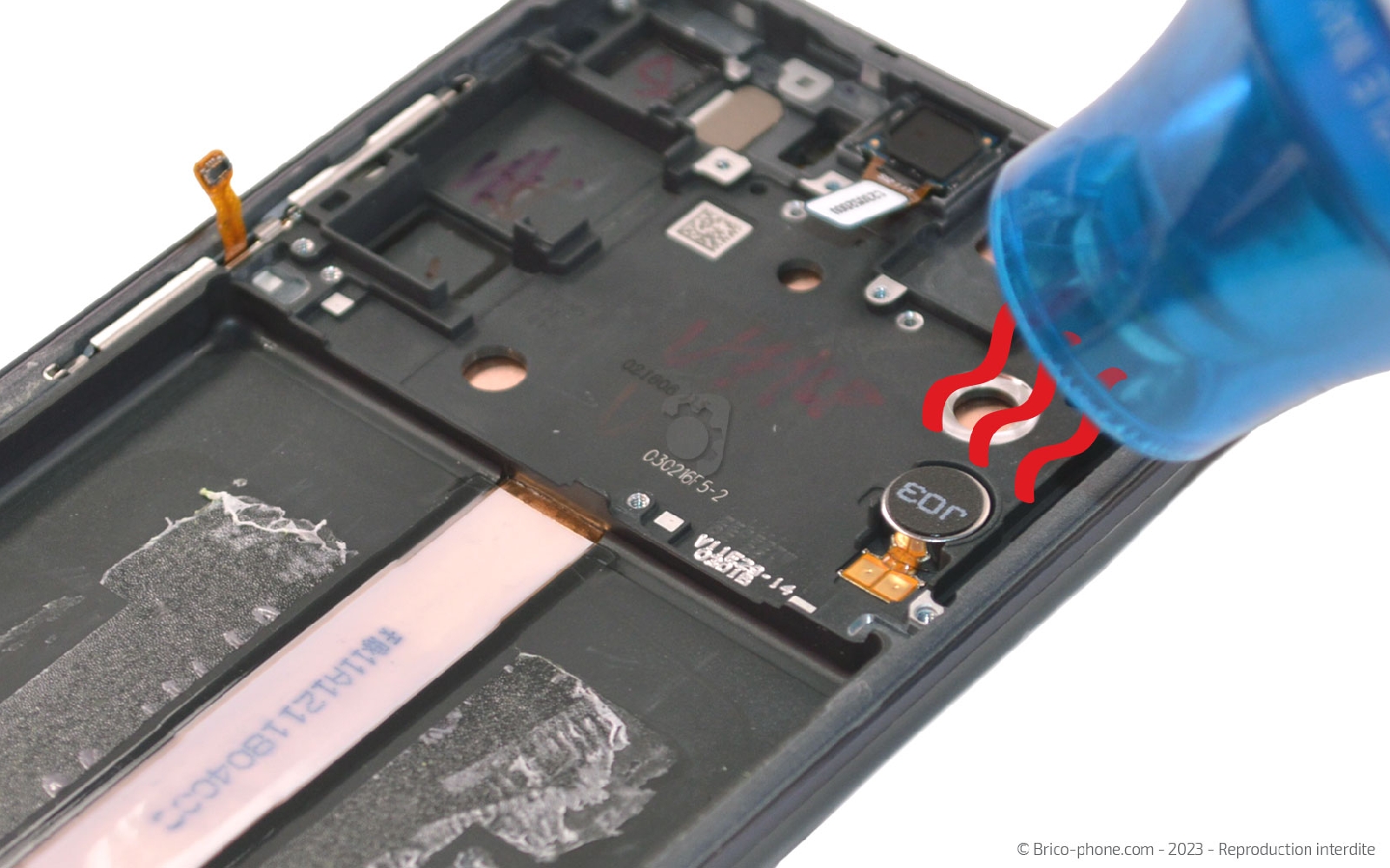 Comment changer le bloc écran sur Galaxy S21 FE 5G photo 1