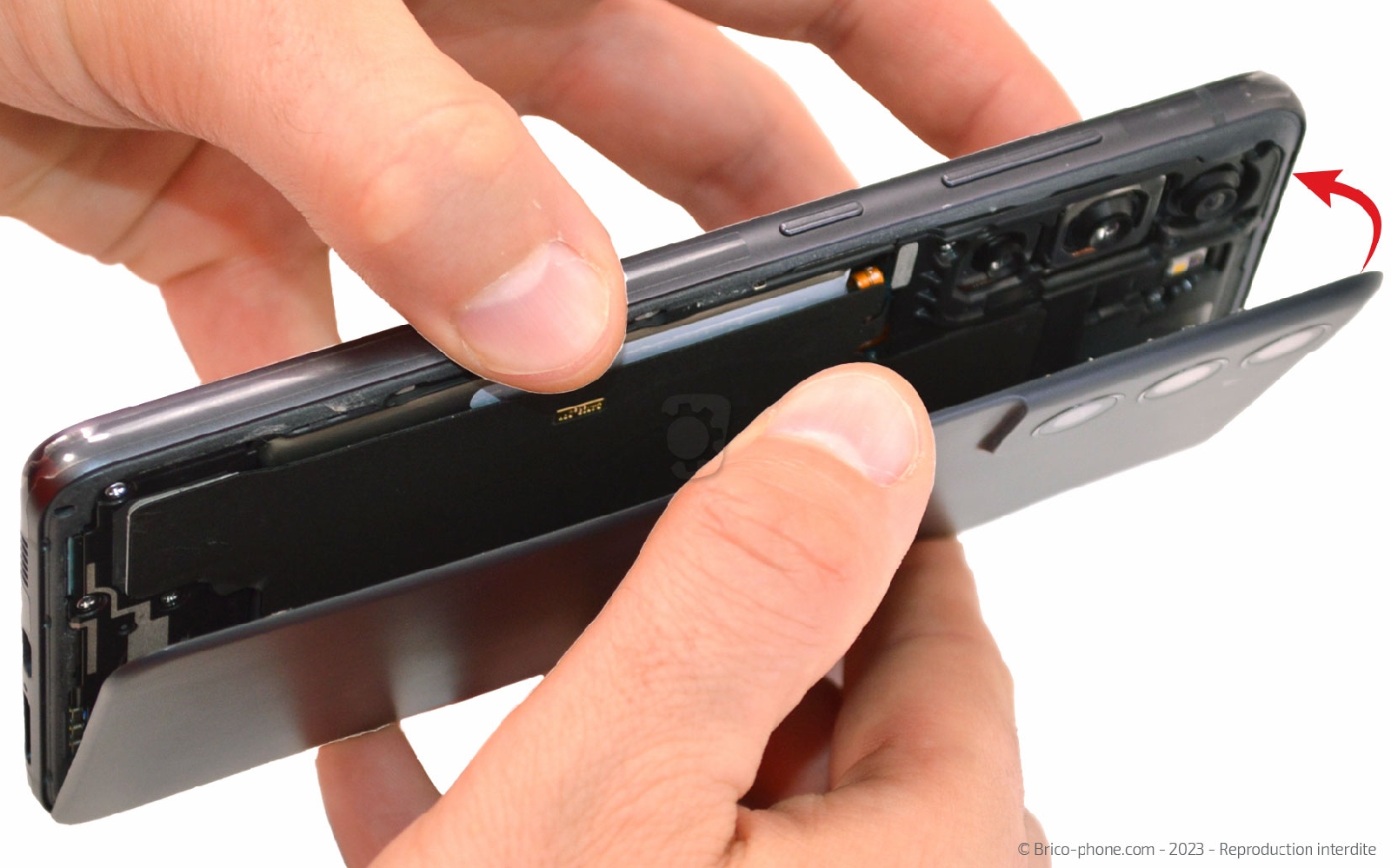 Comment changer le bloc écran sur Galaxy S21 FE 5G photo 4