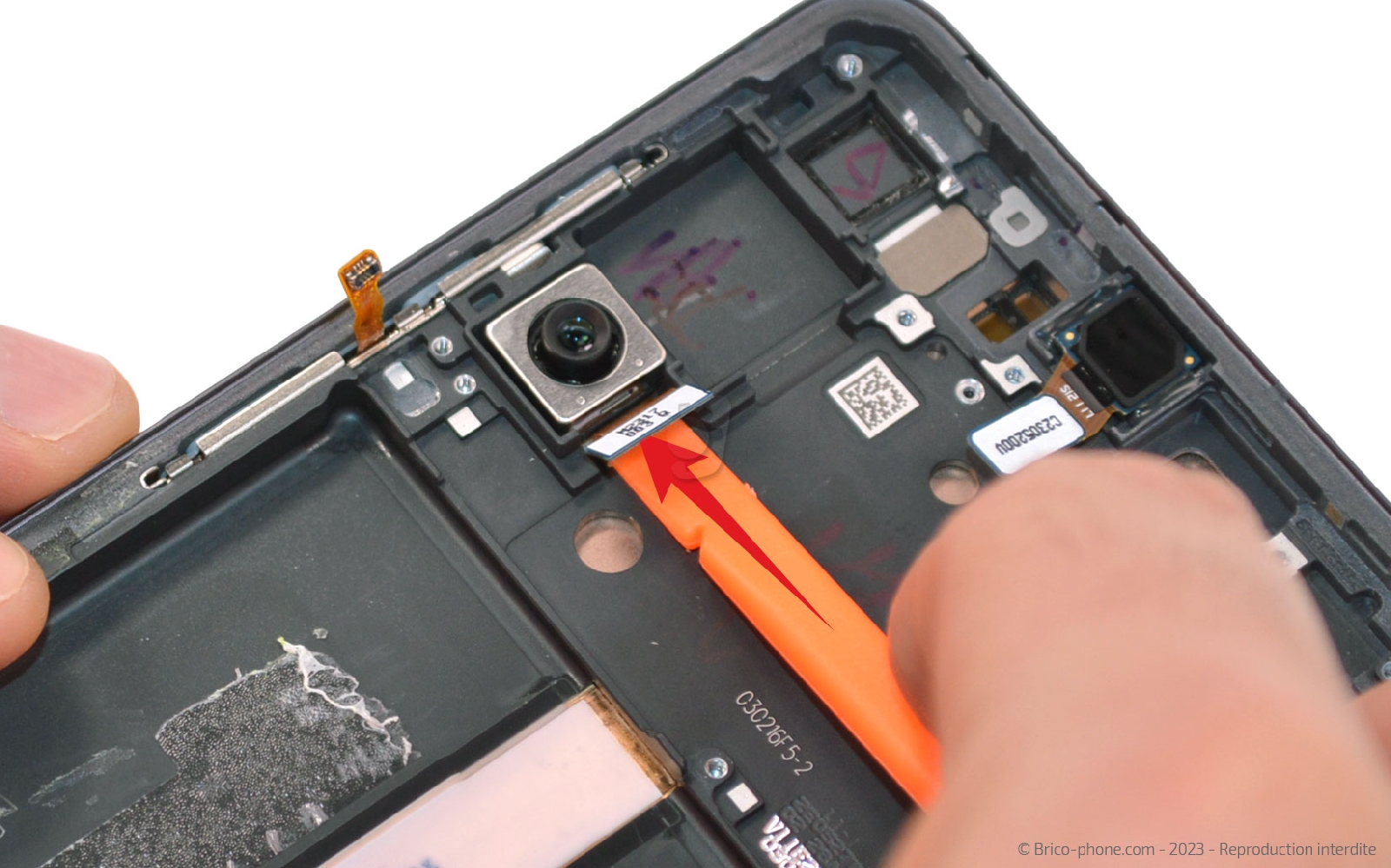 Comment changer le bloc écran sur Galaxy S21 FE 5G photo 1