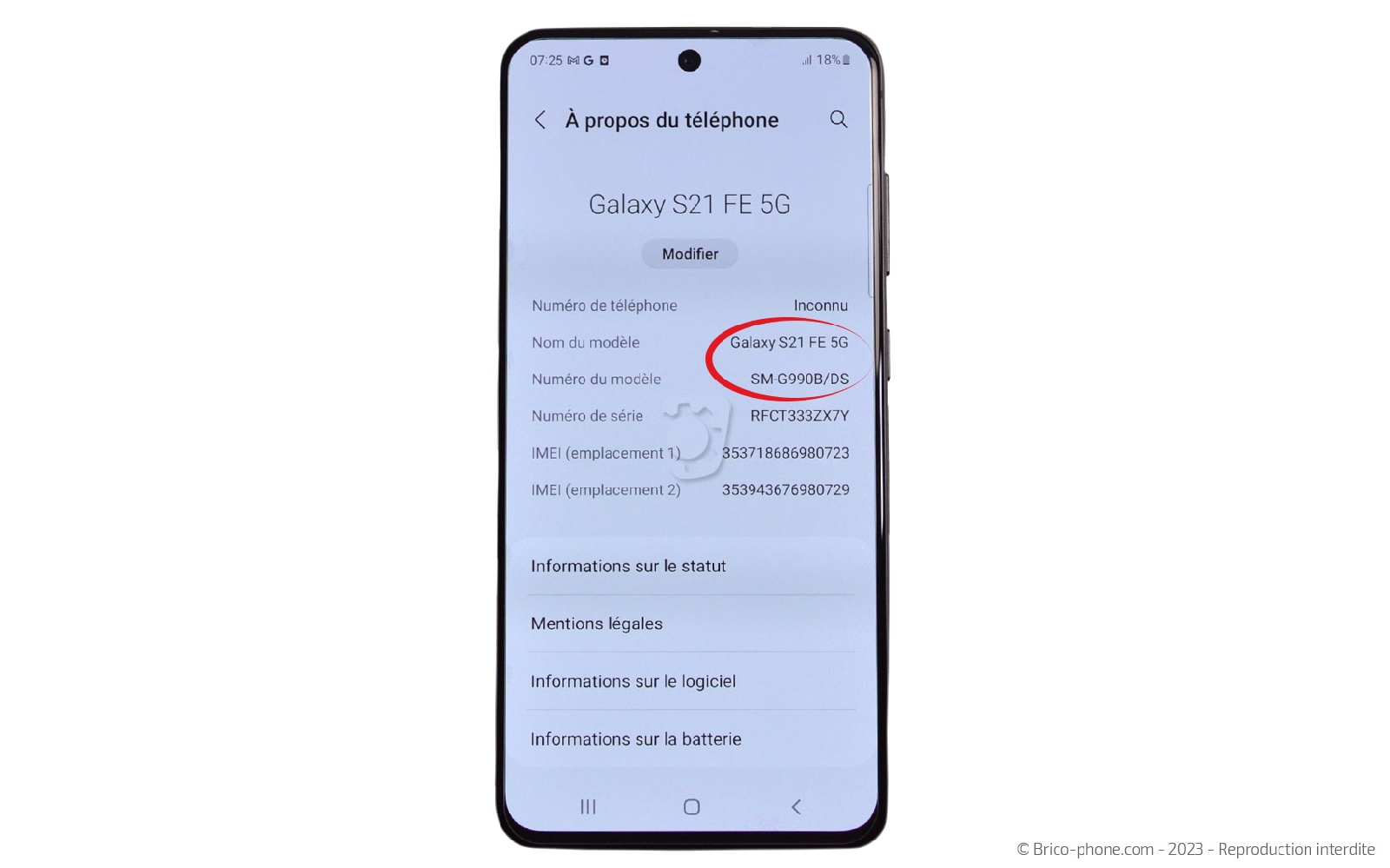 Comment changer la batterie sur Galaxy S21 FE 5G photo 1